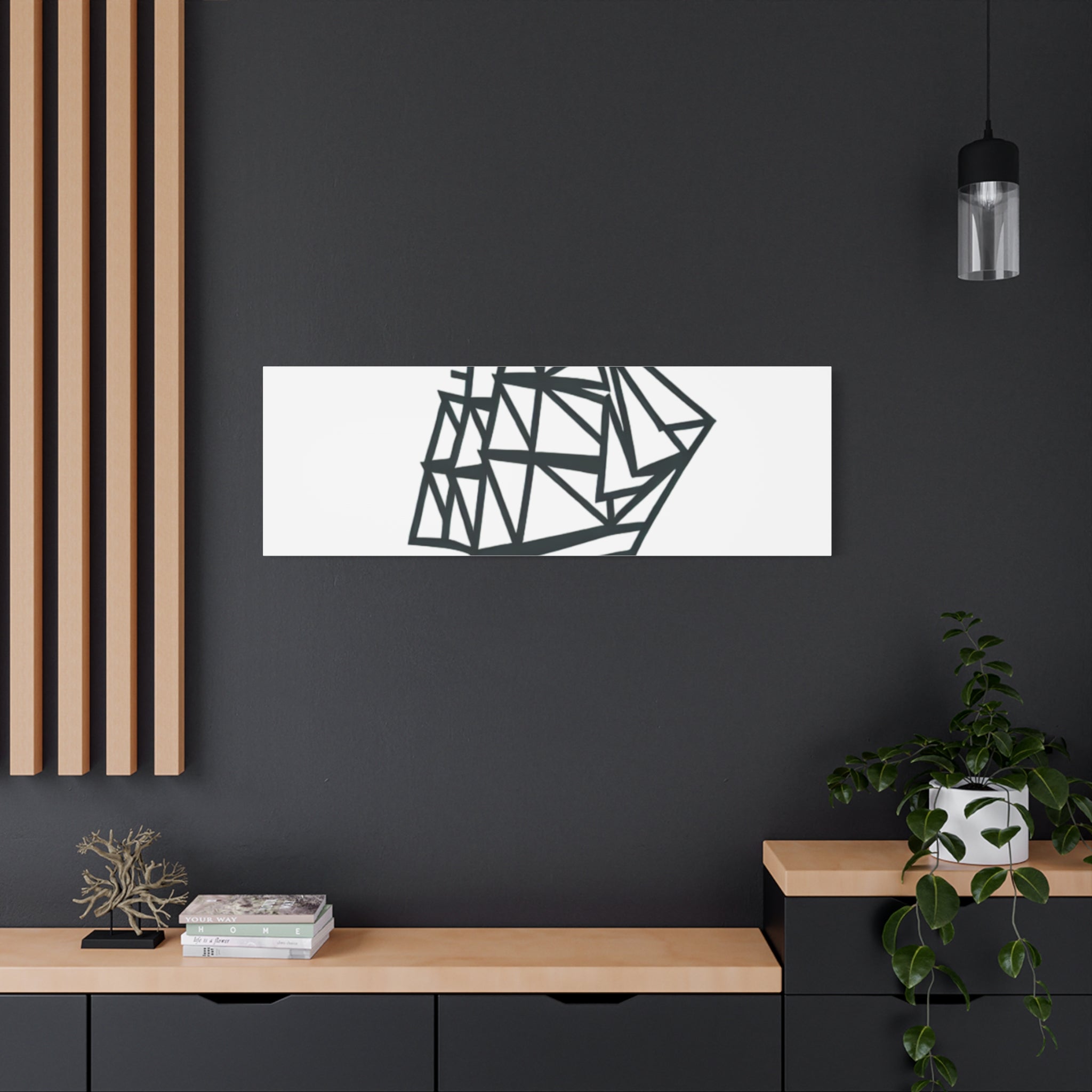 SHIP Canvas Art Print