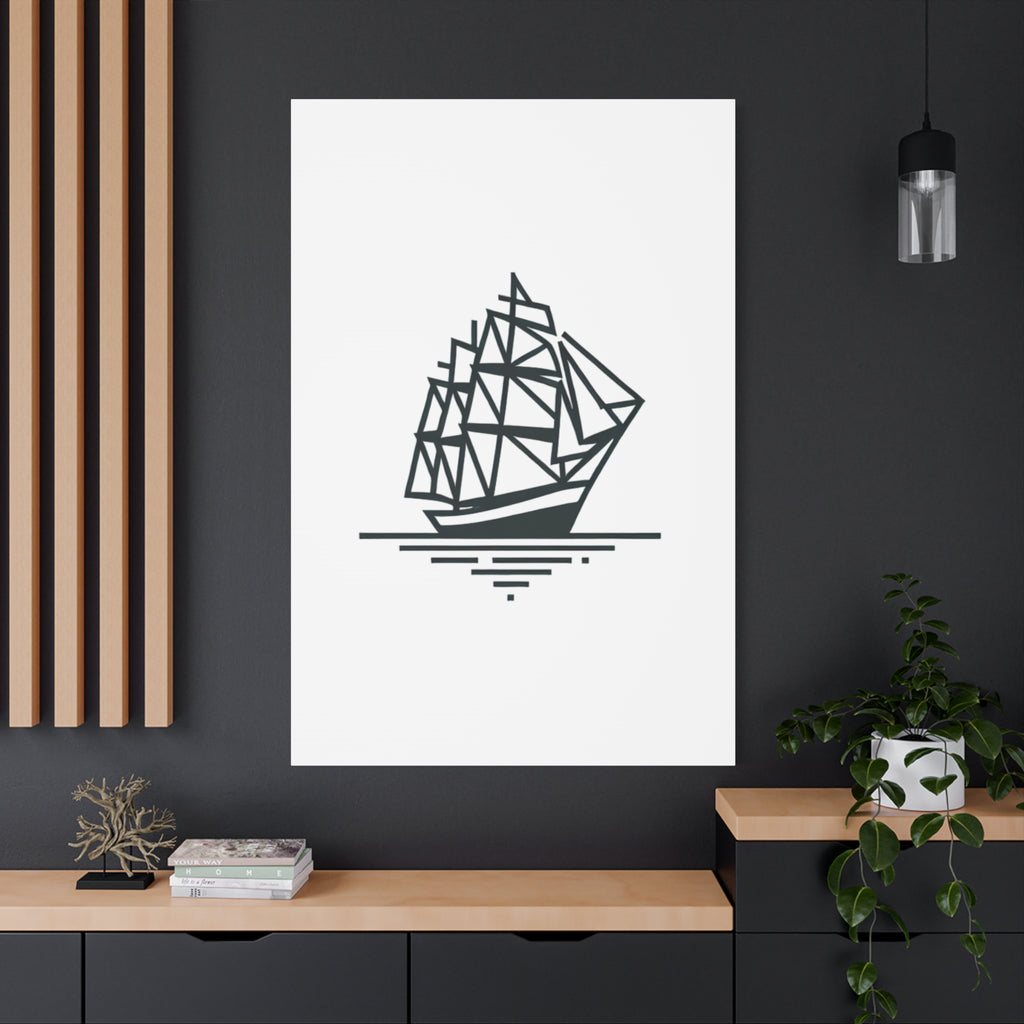 SHIP Canvas Art Print