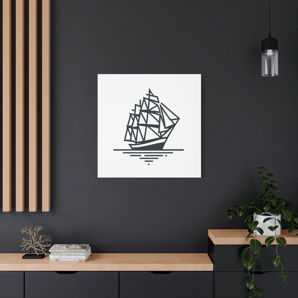 SHIP Canvas Art Print