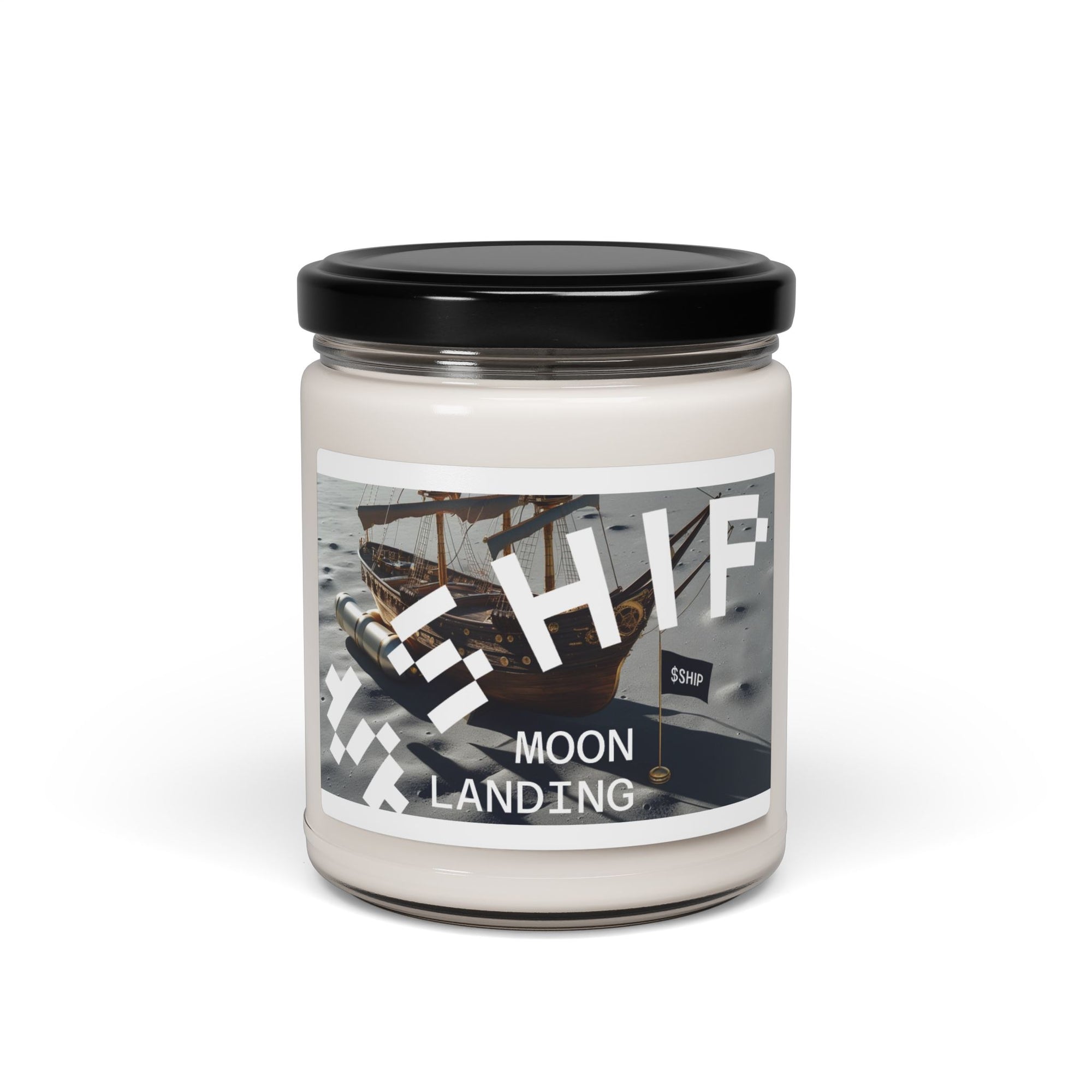 $SHIP Genesis Moon Landing Candle