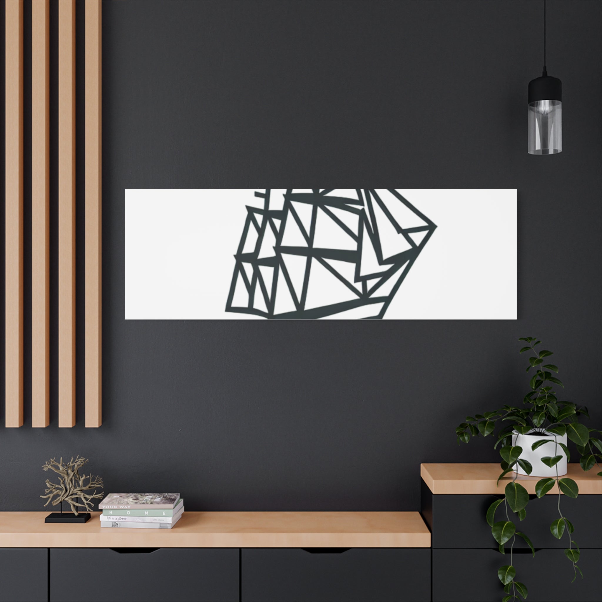 SHIP Canvas Art Print