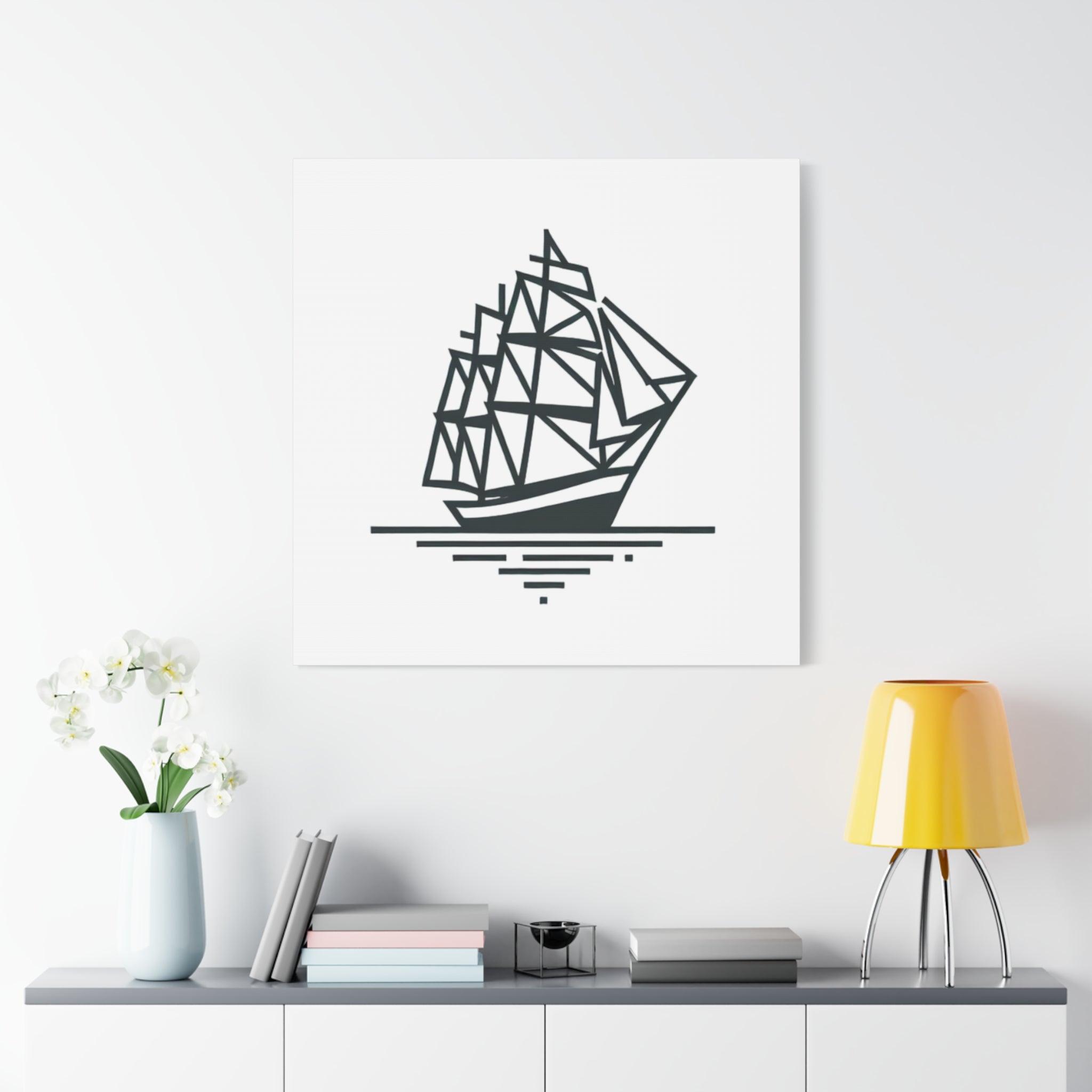 SHIP Canvas Art Print