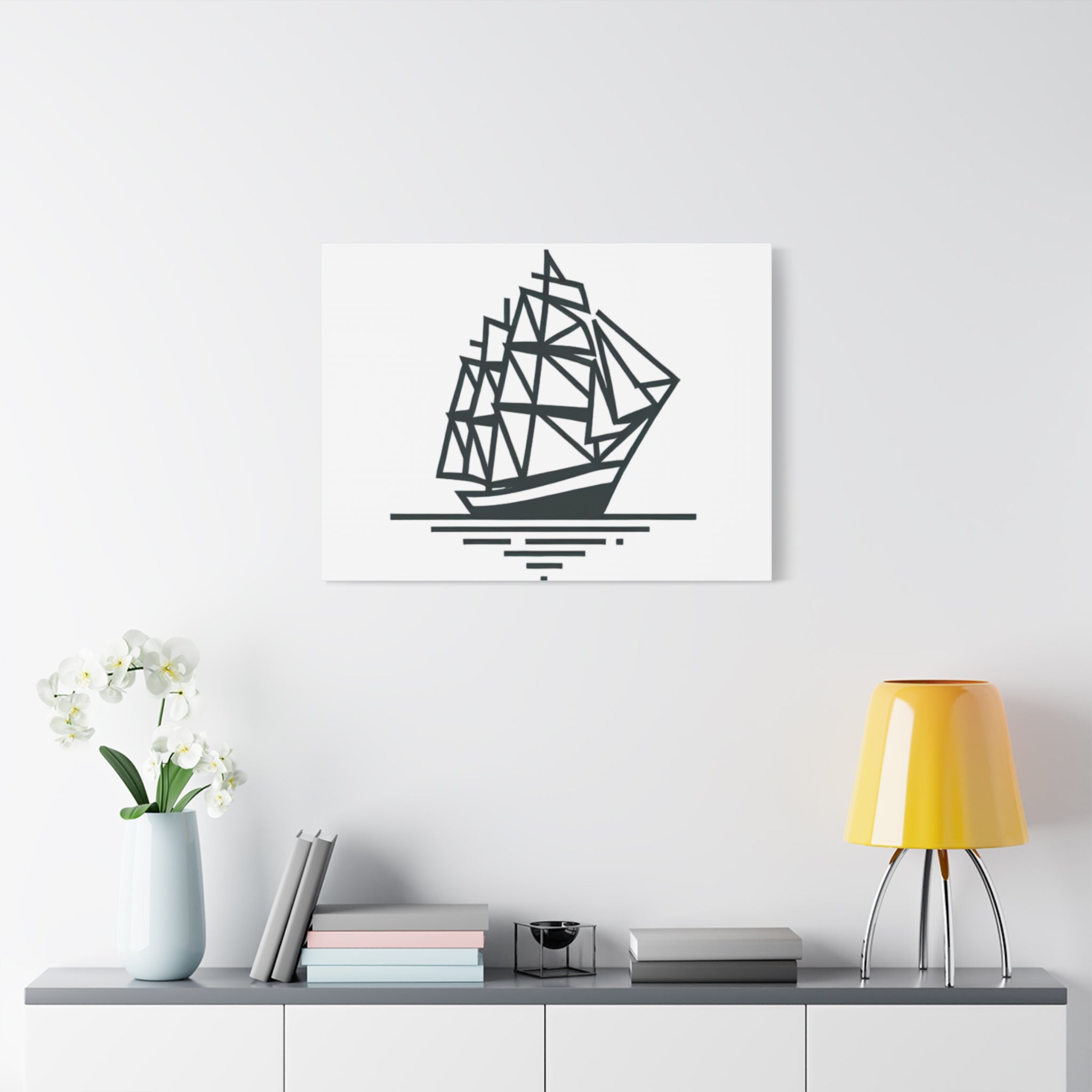 SHIP Canvas Art Print