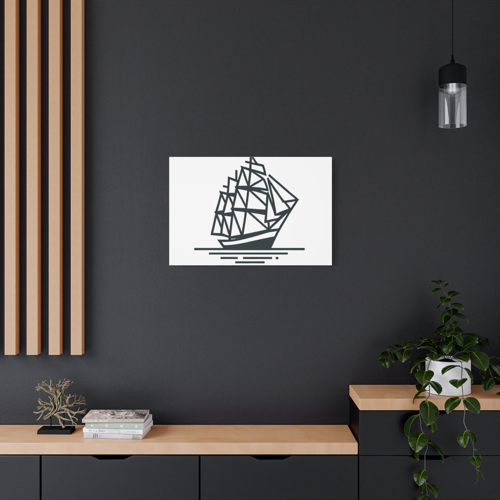SHIP Canvas Art Print