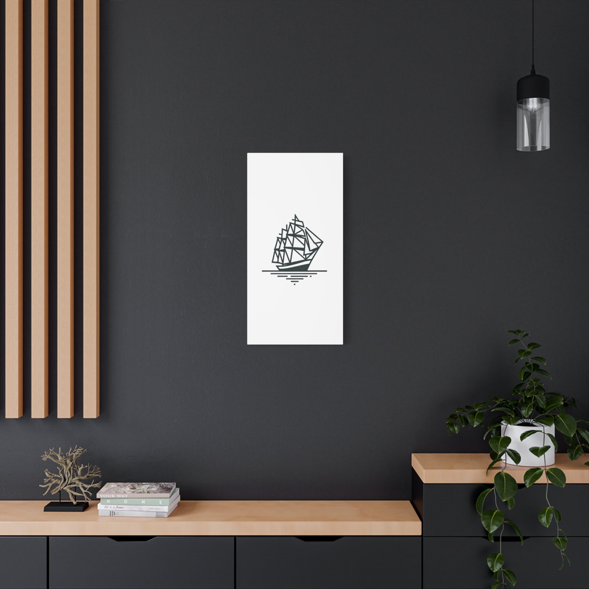 SHIP Canvas Art Print