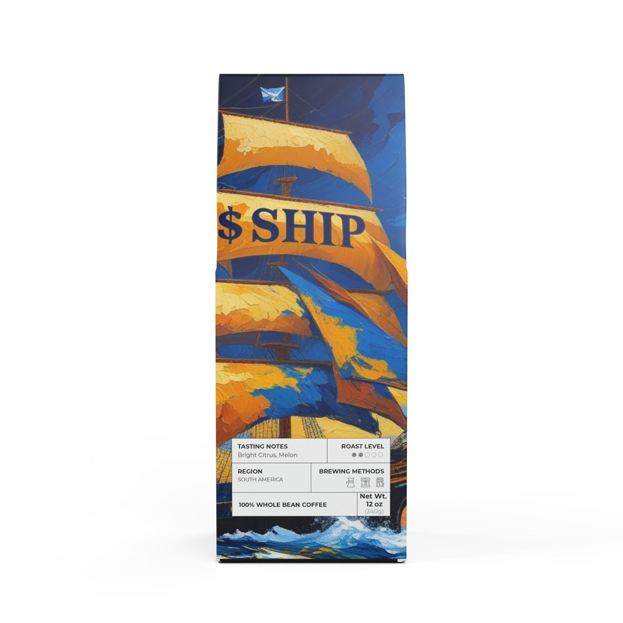 SHIP Coffee Co Colombia Single Origin Coffee (Light-Medium Roast)