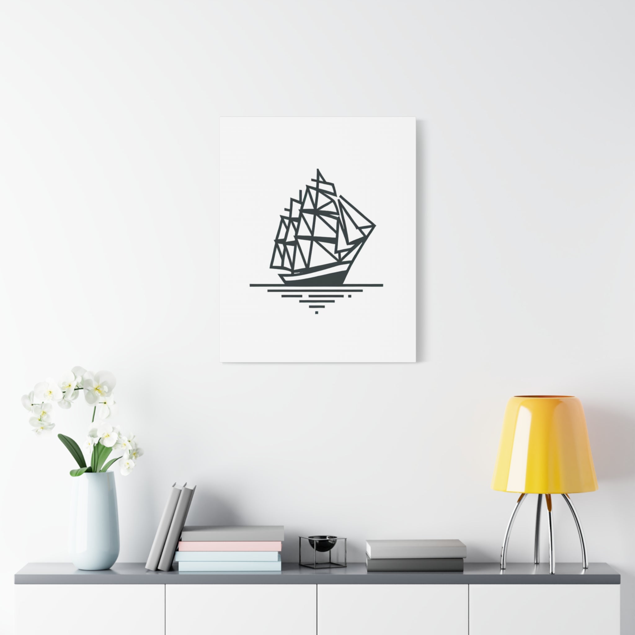 SHIP Canvas Art Print