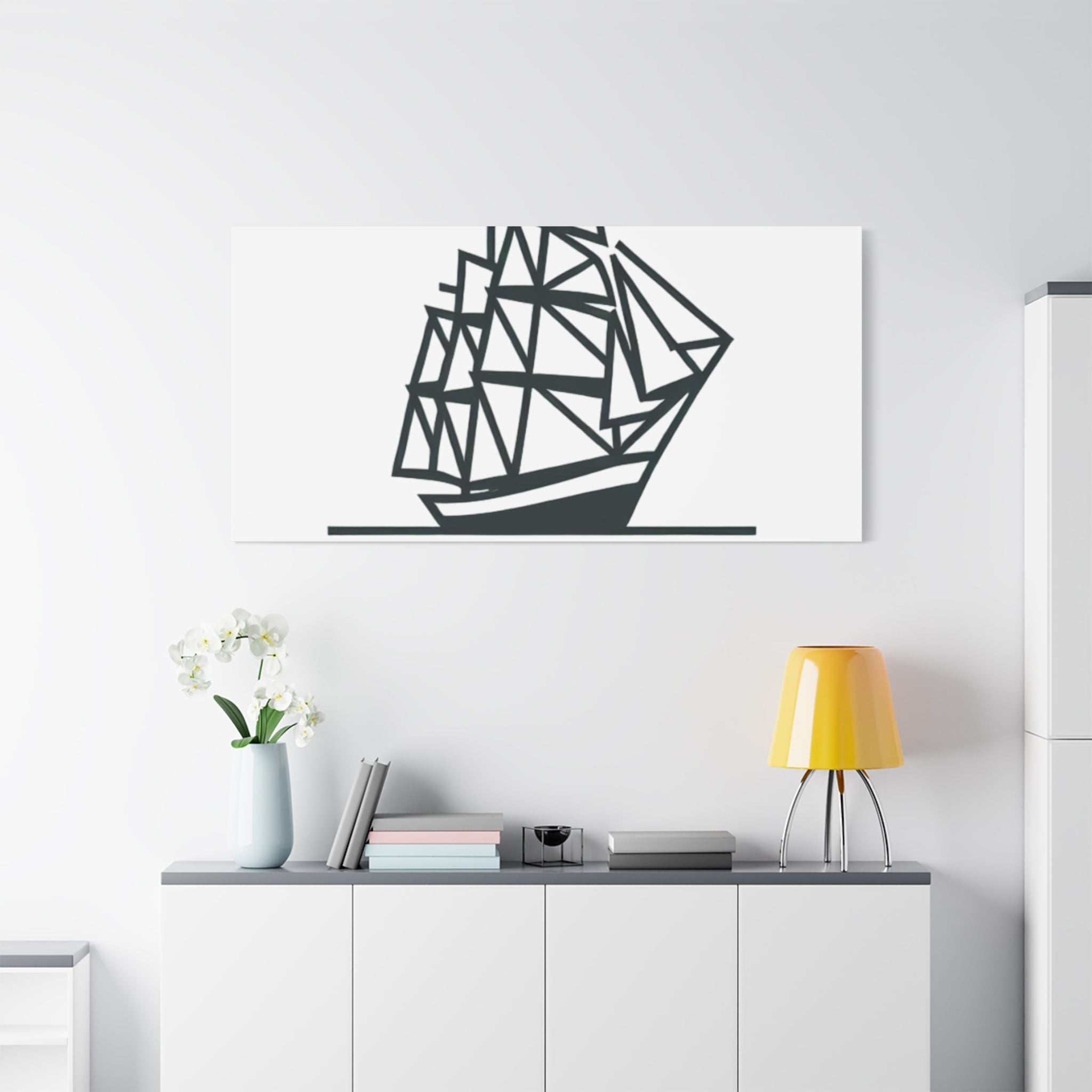 SHIP Canvas Art Print