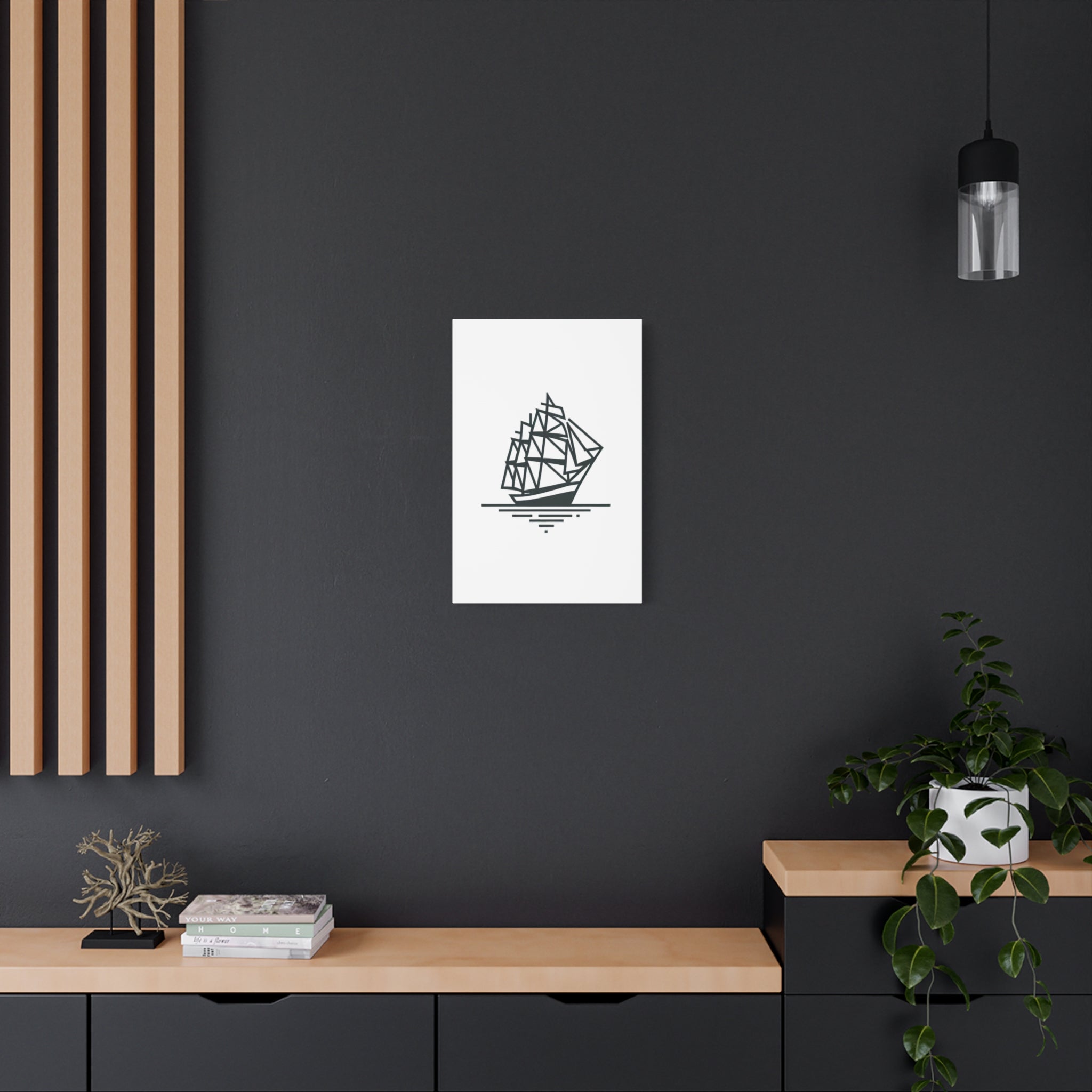 SHIP Canvas Art Print