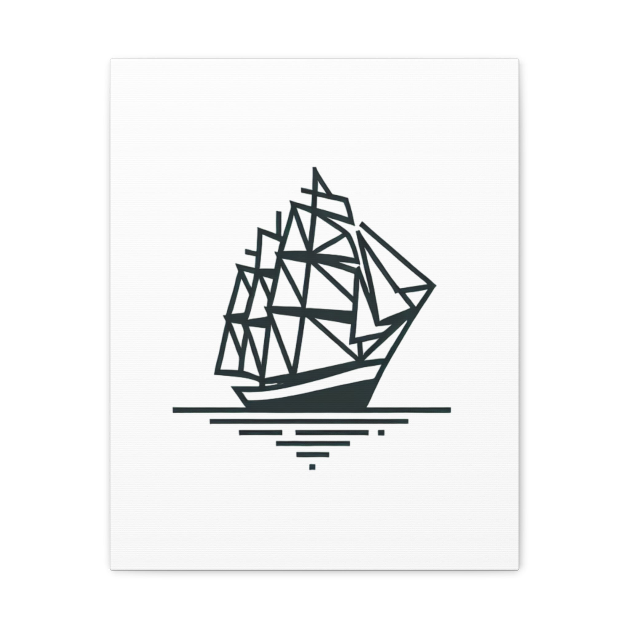 SHIP Canvas Art Print