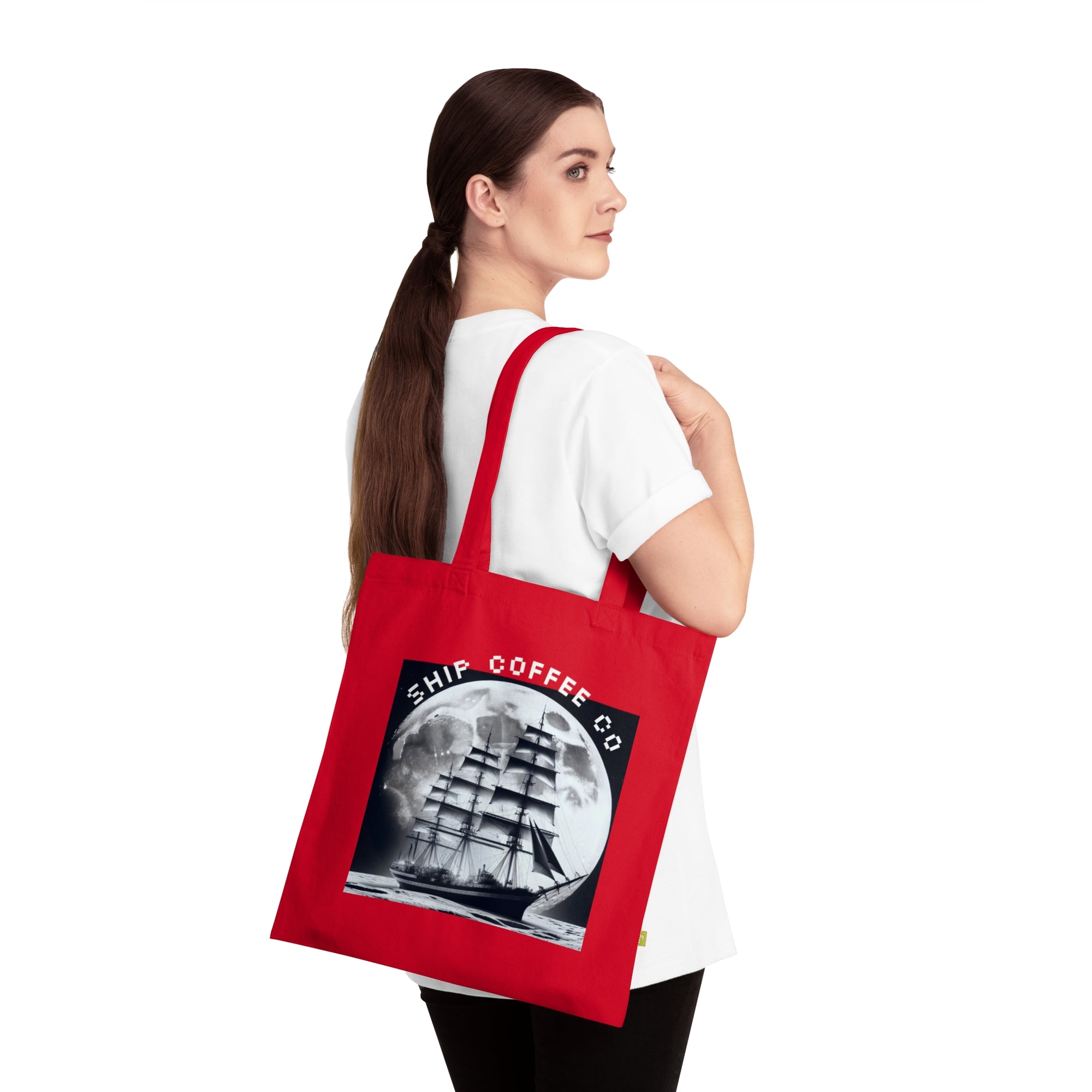 SHIP Coffee Co. Organic Cotton Shopping Bag