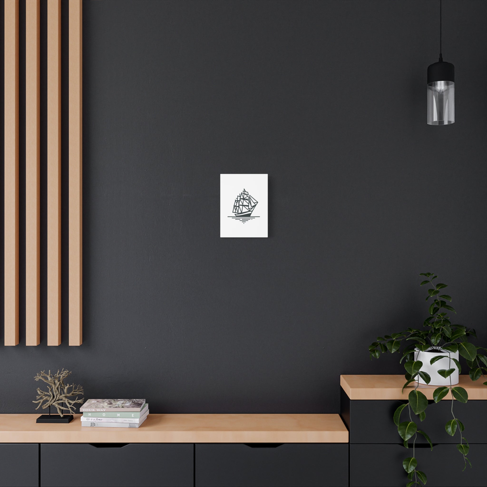 SHIP Canvas Art Print