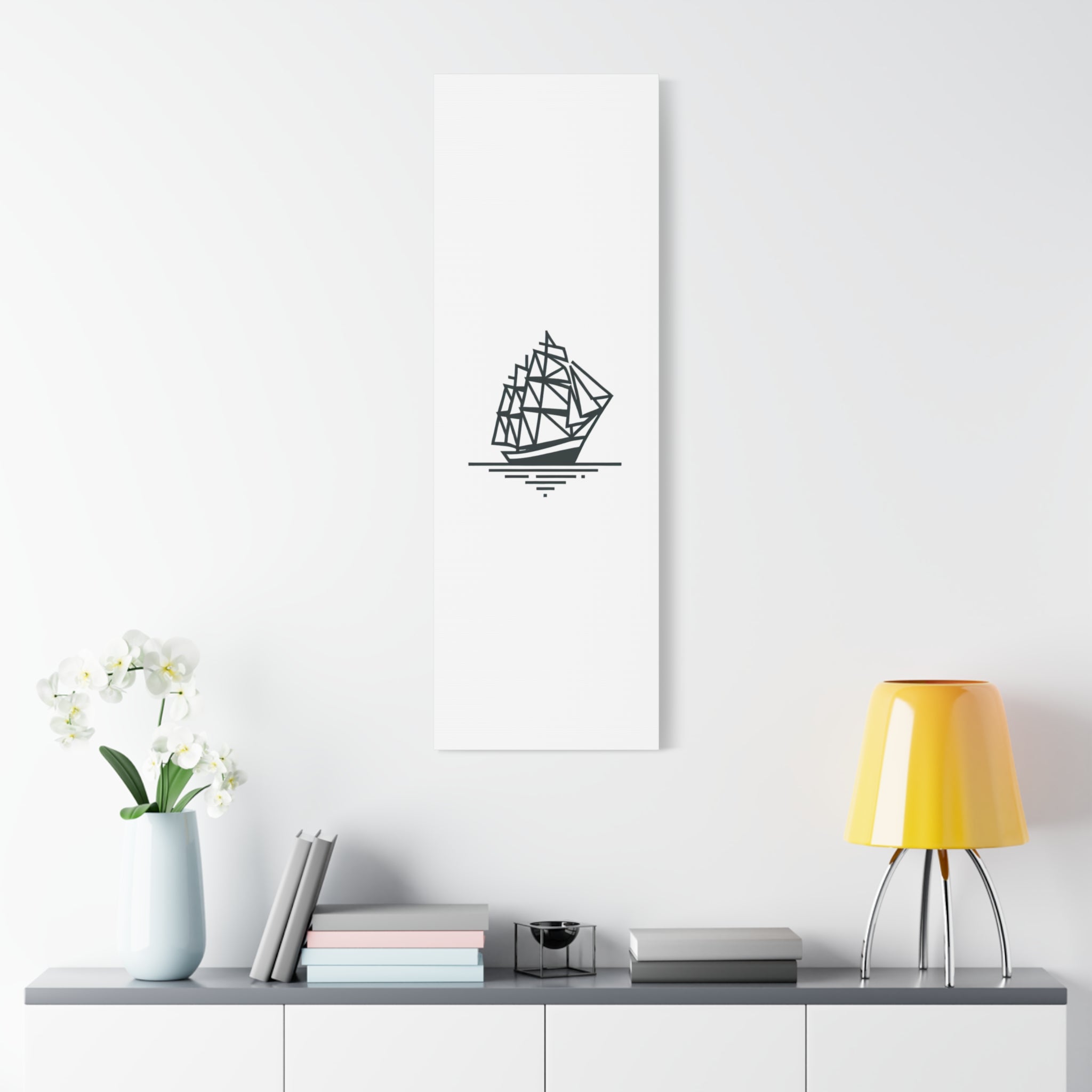 SHIP Canvas Art Print