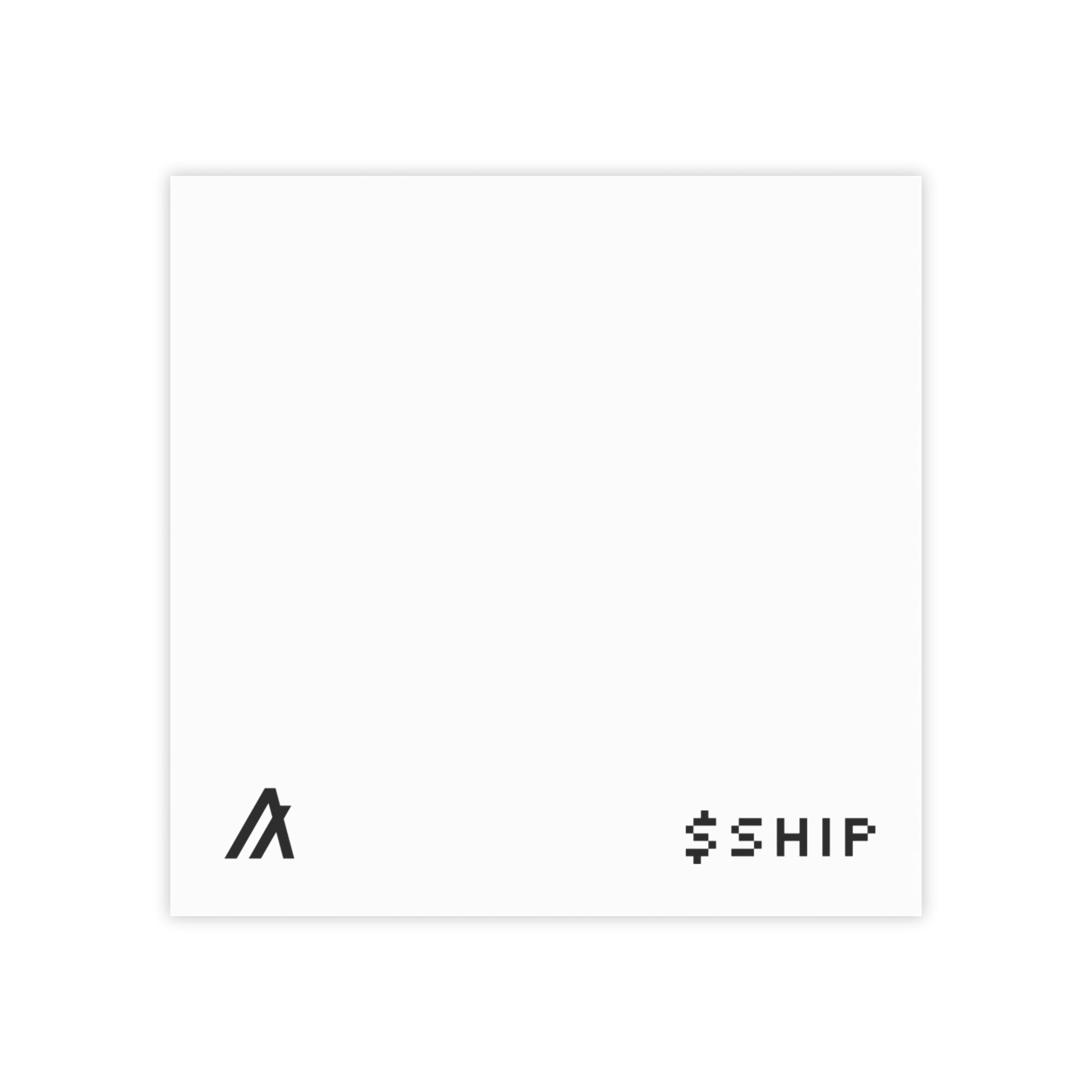Post-it® Note Pads, SHIP Design