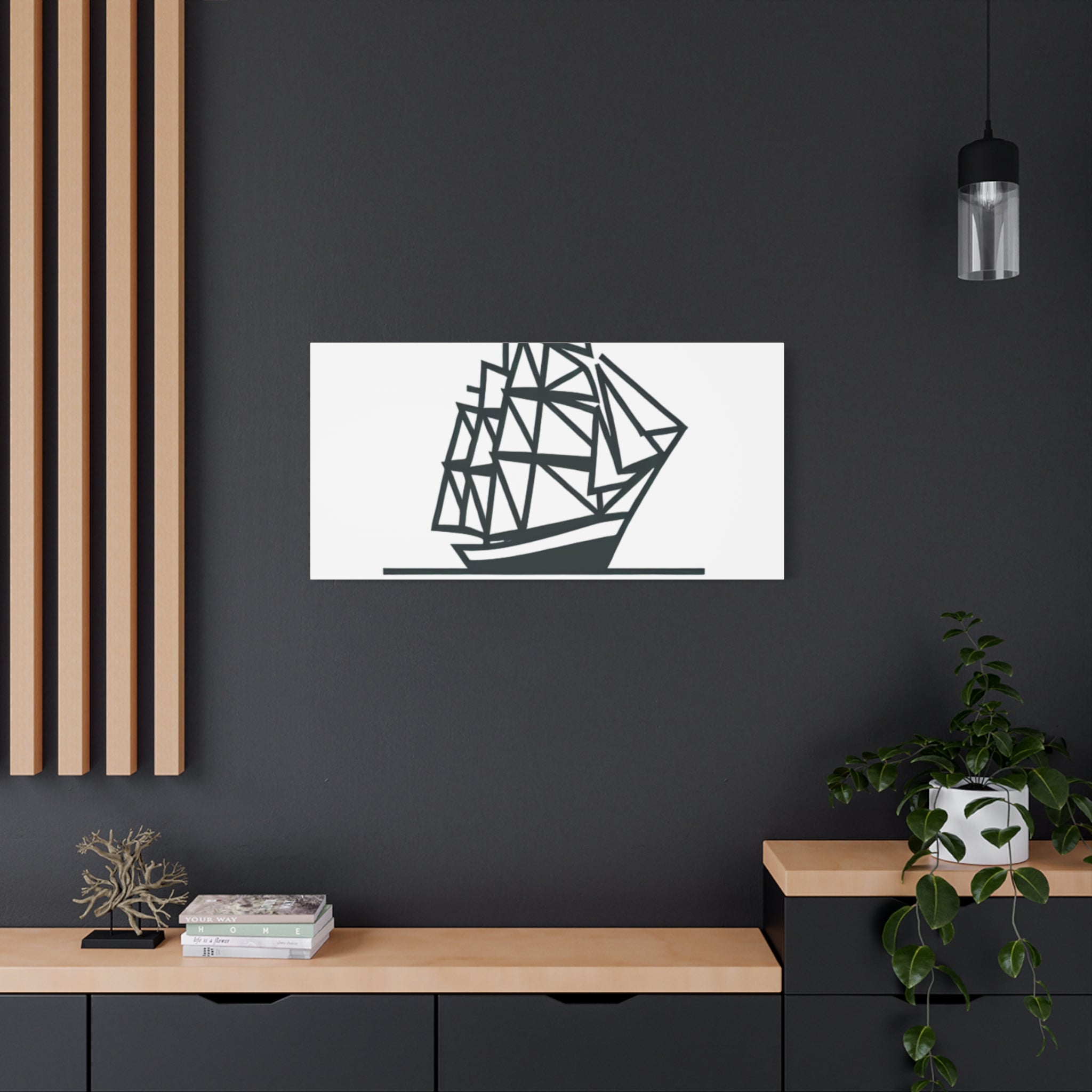 SHIP Canvas Art Print