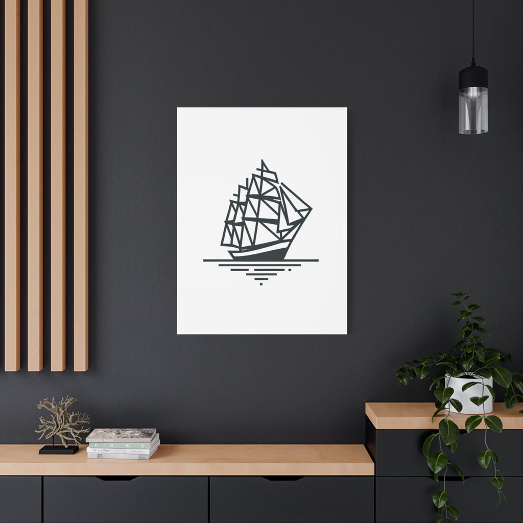 SHIP Canvas Art Print