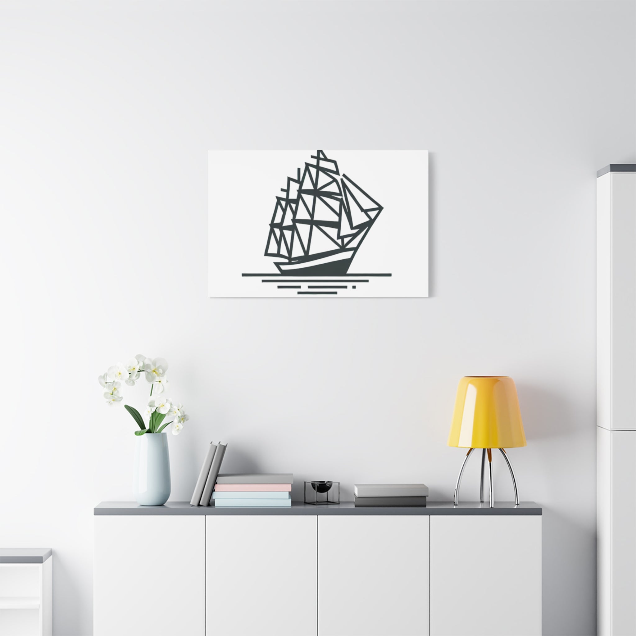 SHIP Canvas Art Print