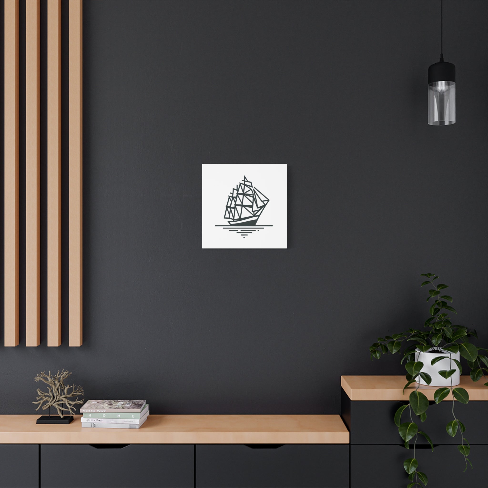SHIP Canvas Art Print