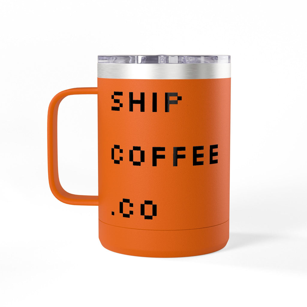 SHIPCoffee.co Mug Tumbler with lid