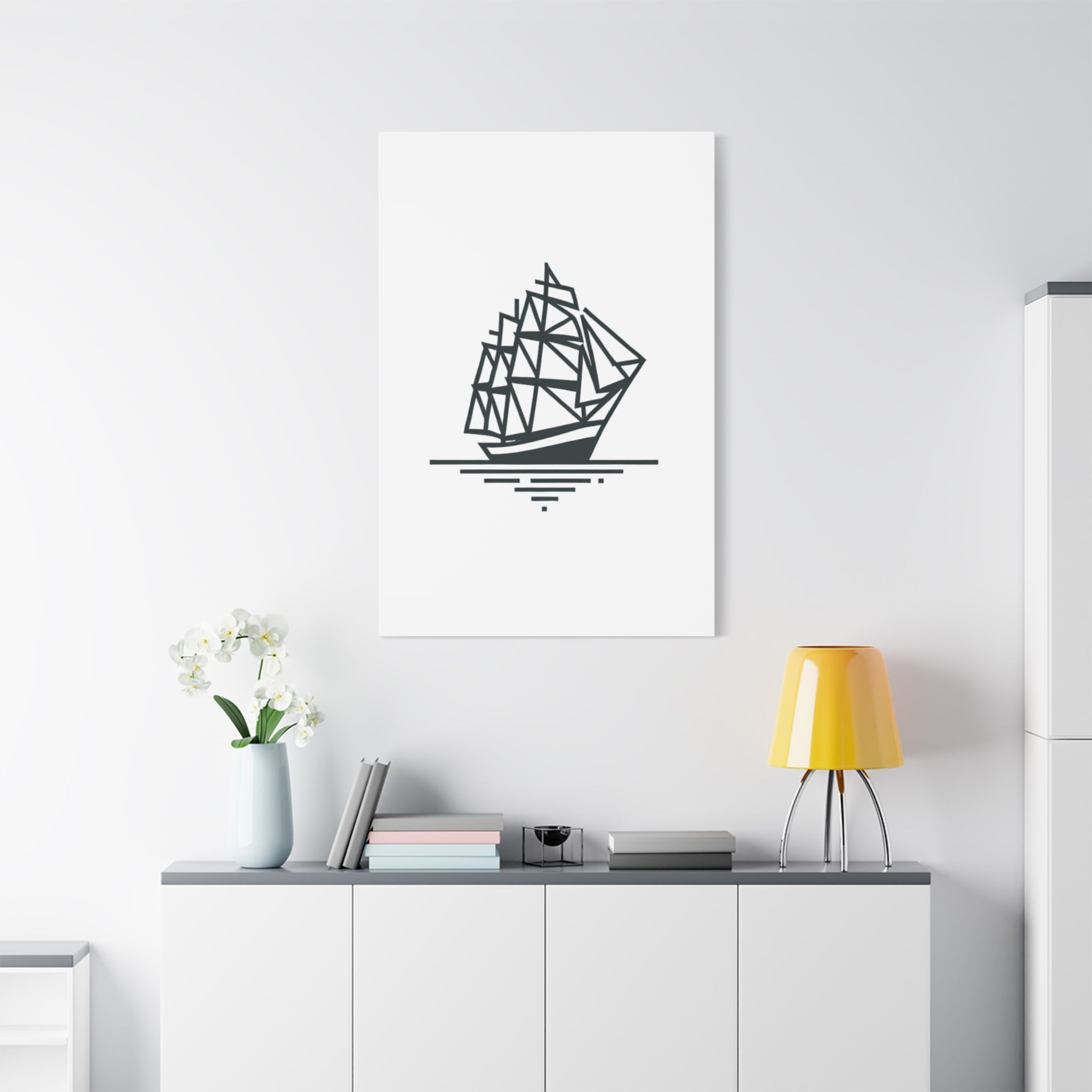 SHIP Canvas Art Print
