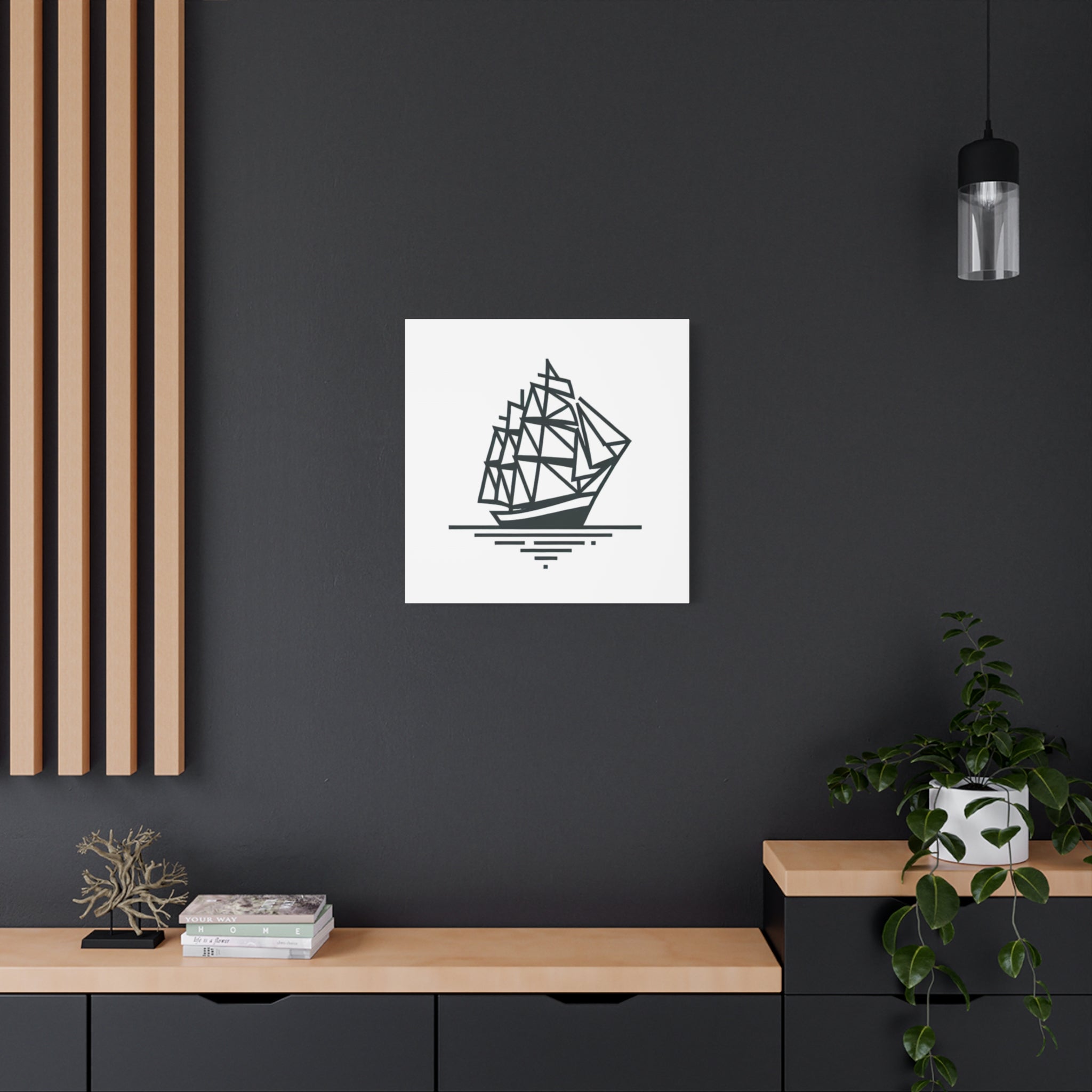 SHIP Canvas Art Print