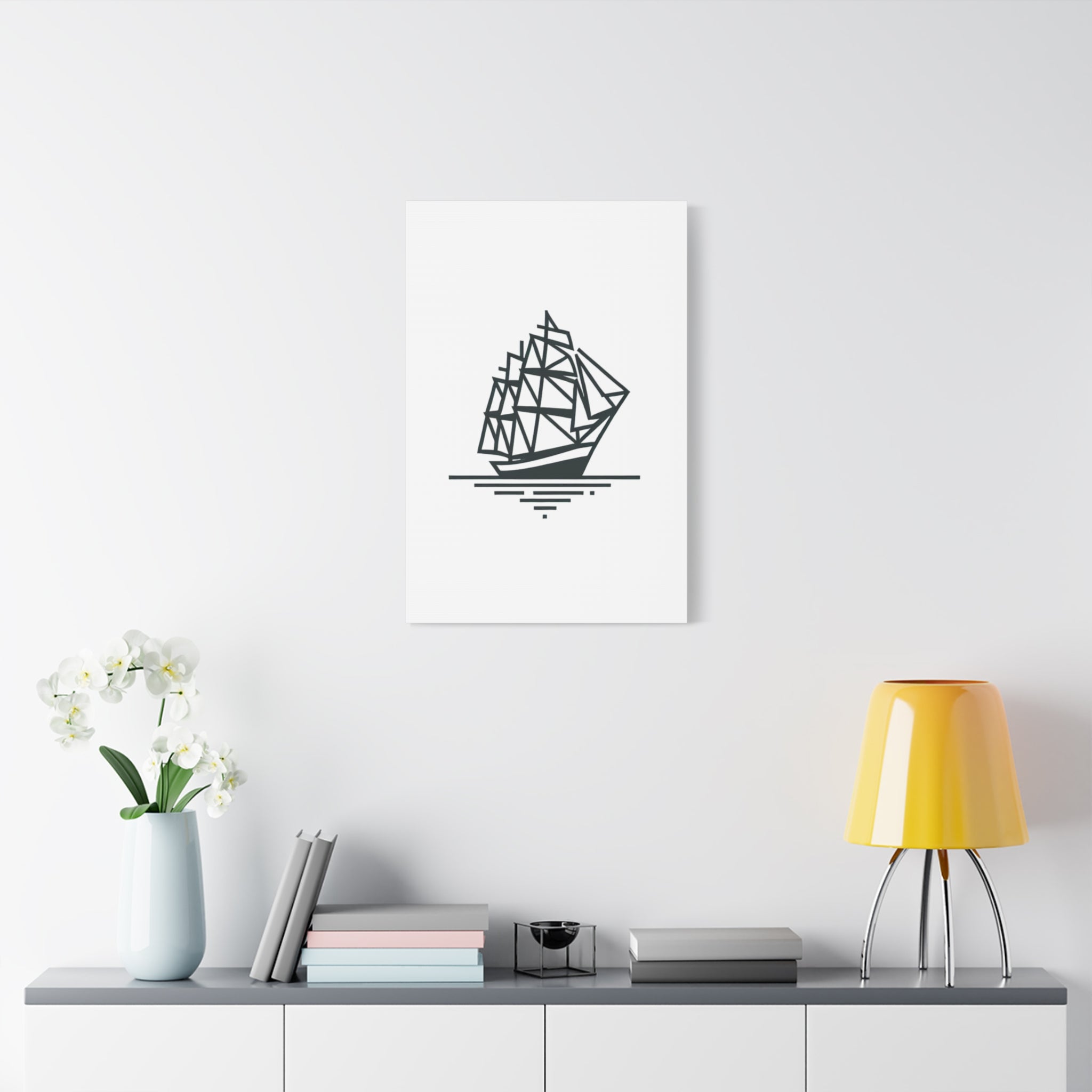 SHIP Canvas Art Print