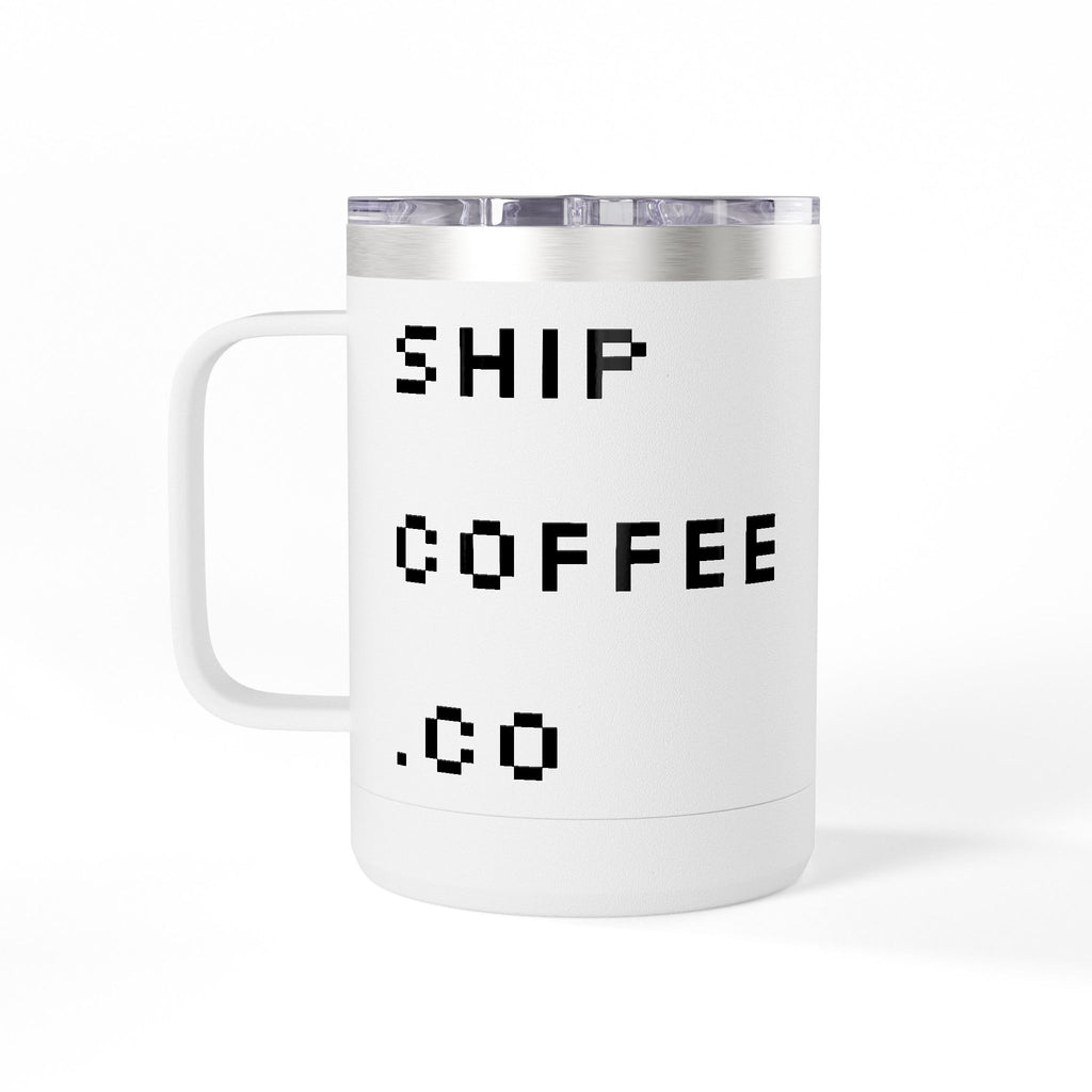 SHIPCoffee.co Mug Tumbler with lid