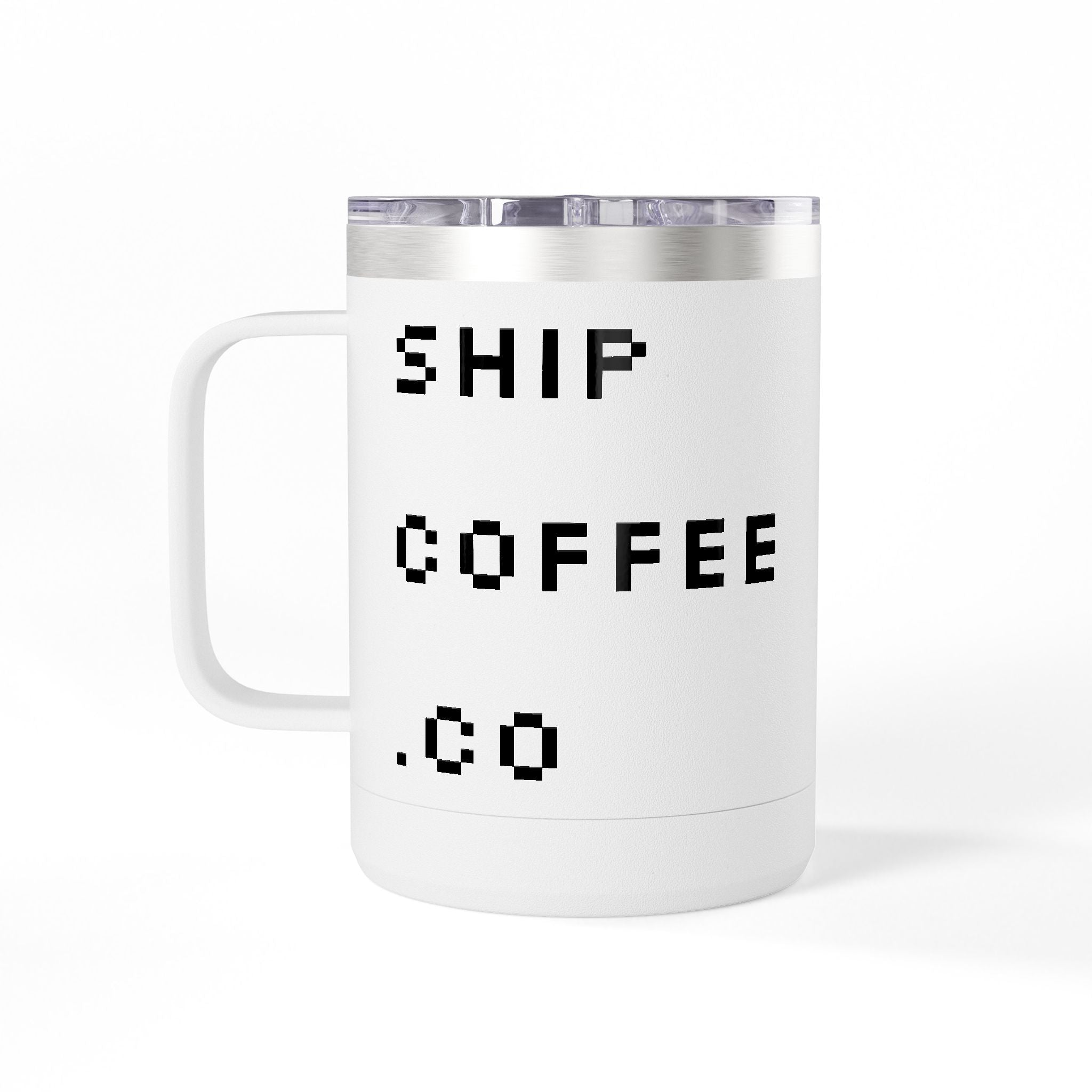 SHIPCoffee.co Mug Tumbler with lid