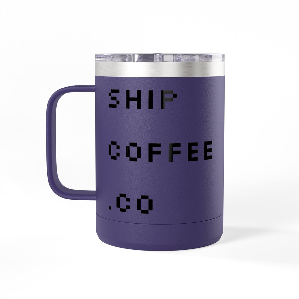 SHIPCoffee.co Mug Tumbler with lid
