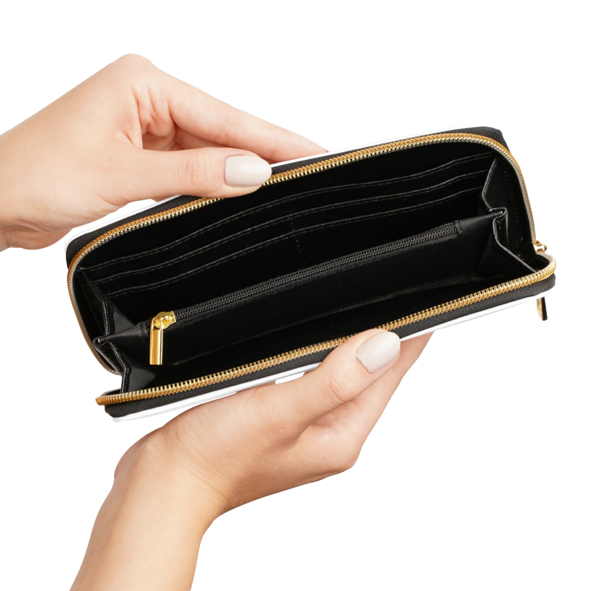 $SHIP Zipper Vegan Wallet