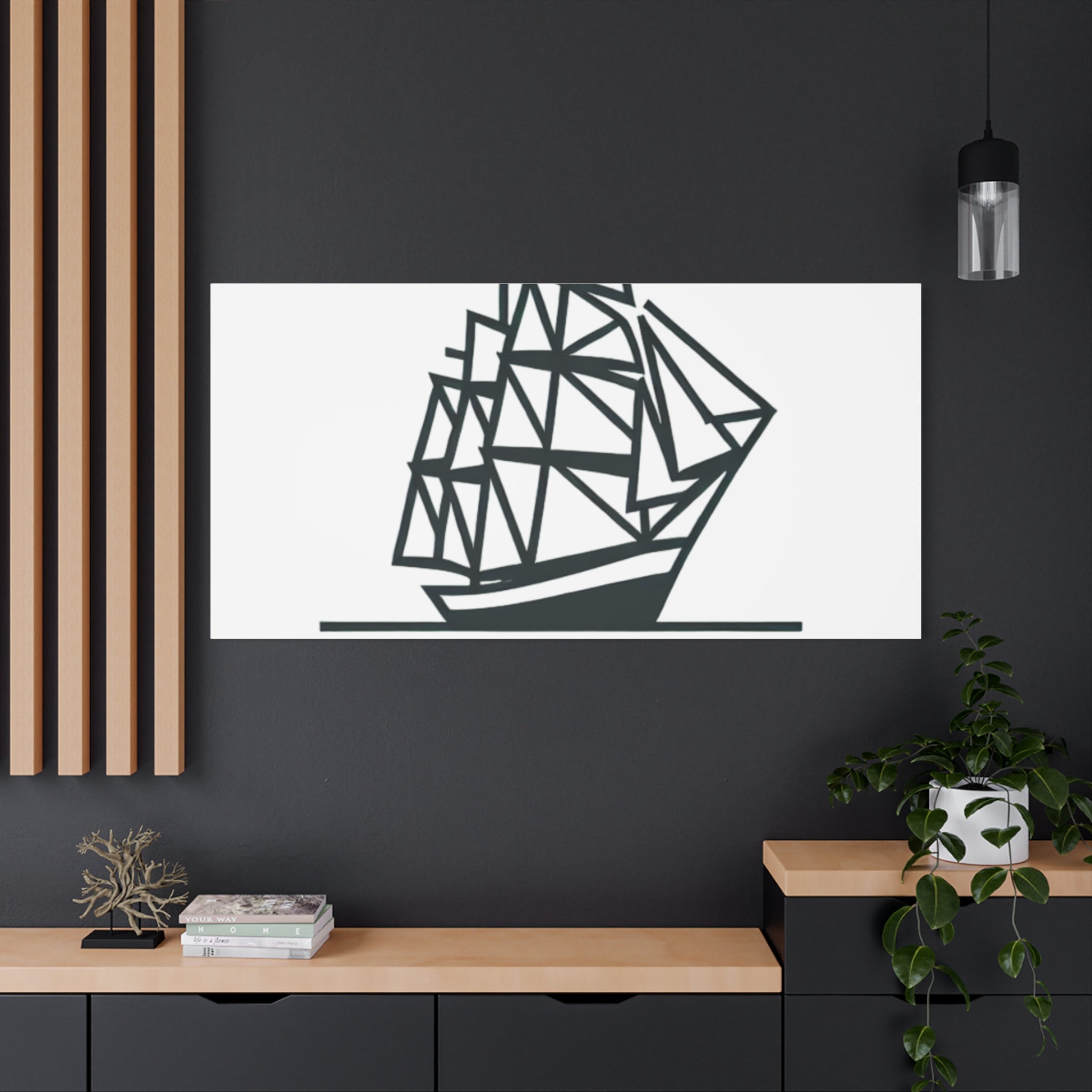 SHIP Canvas Art Print