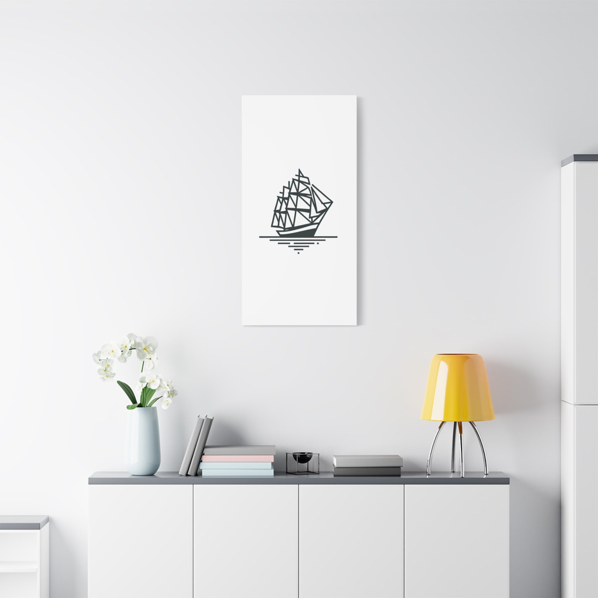 SHIP Canvas Art Print
