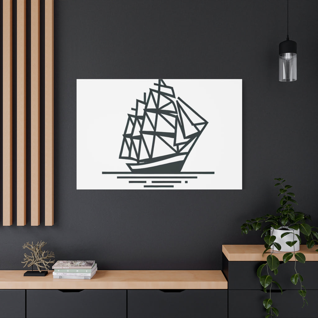 SHIP Canvas Art Print
