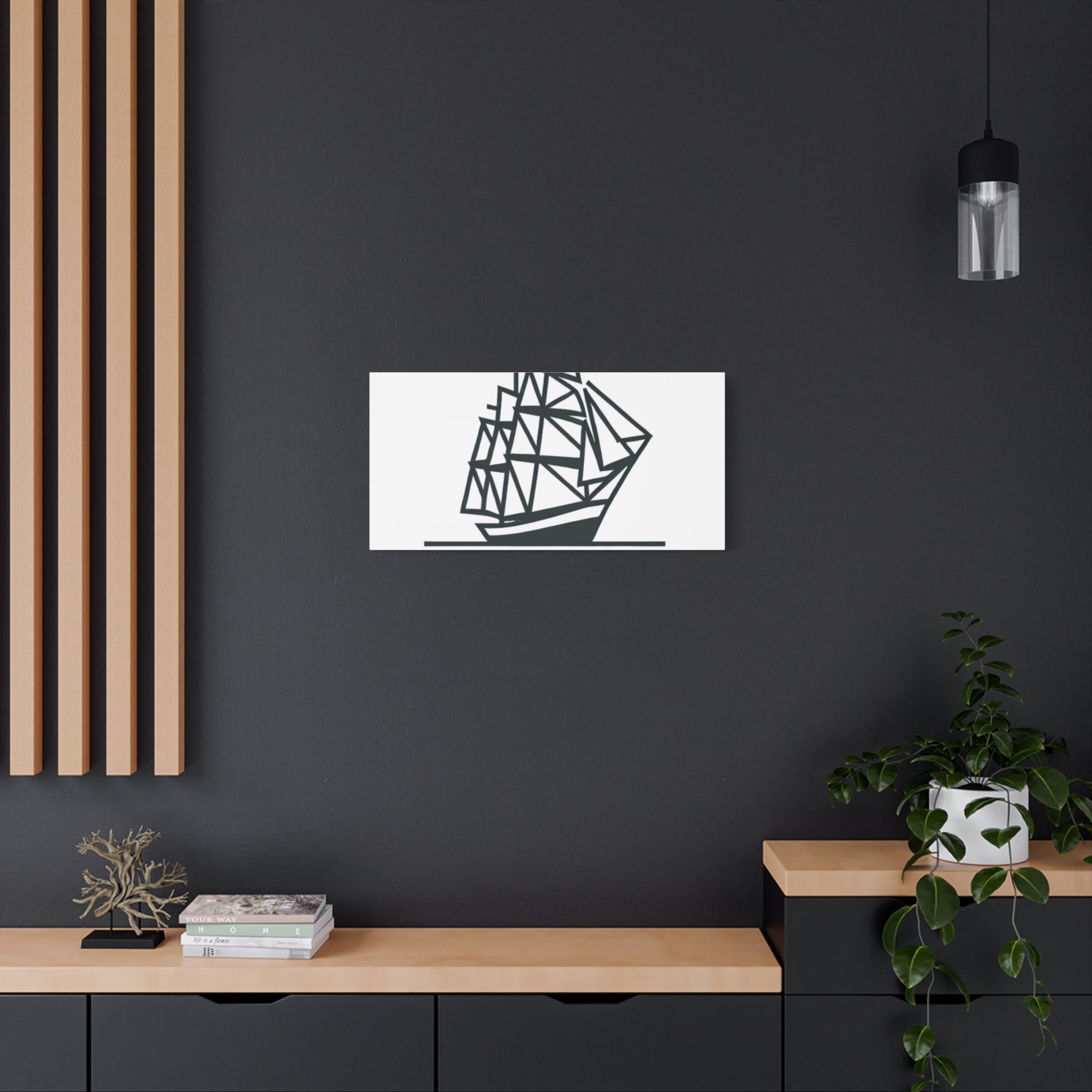 SHIP Canvas Art Print
