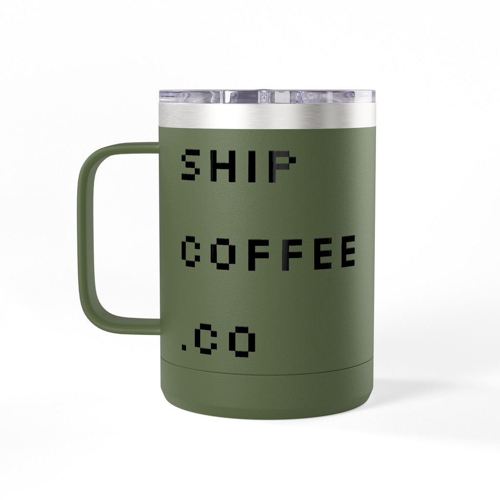 SHIPCoffee.co Mug Tumbler with lid