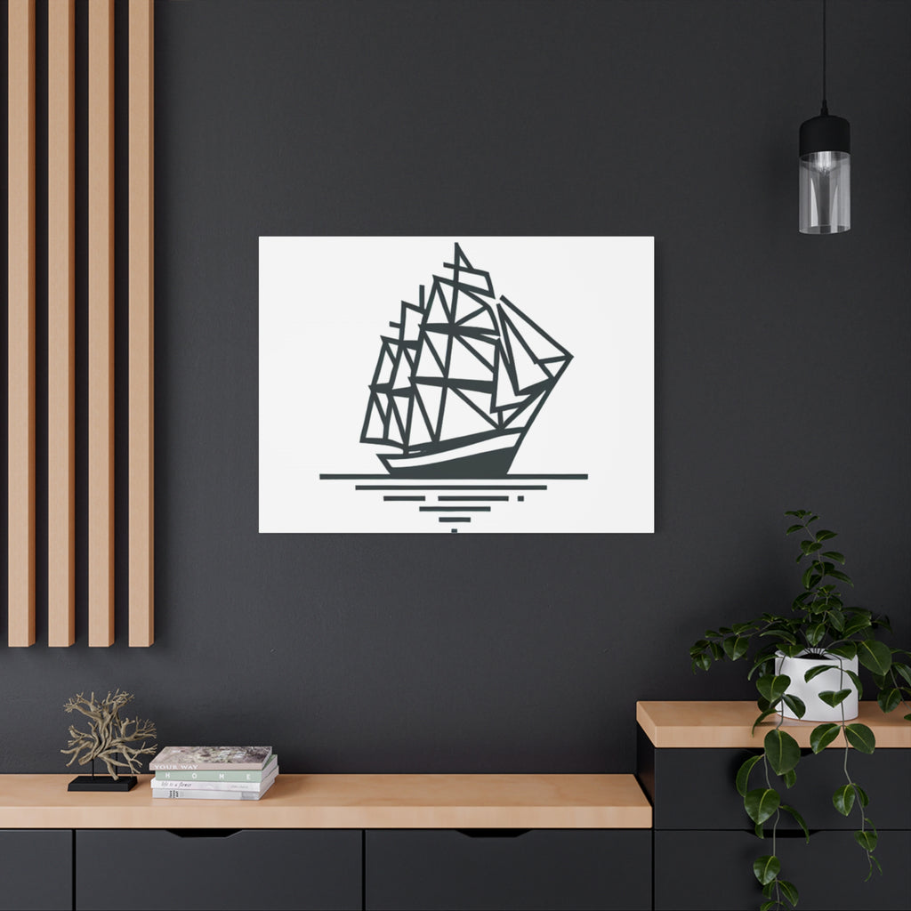 SHIP Canvas Art Print