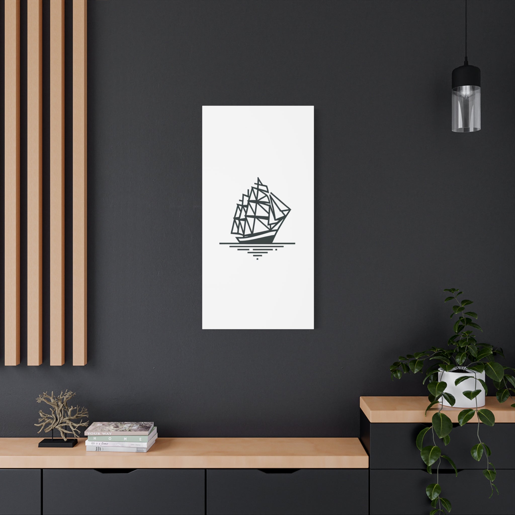 SHIP Canvas Art Print