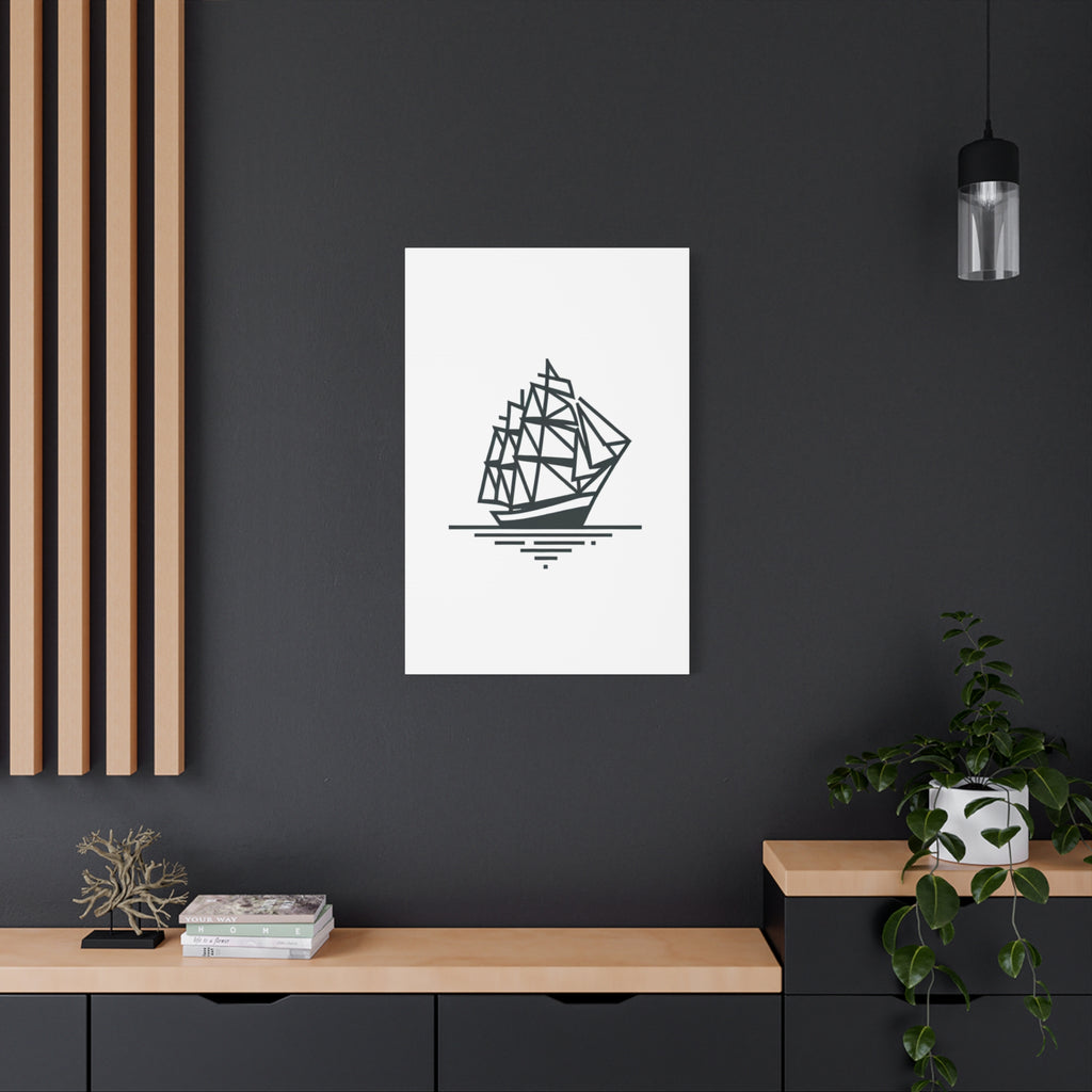 SHIP Canvas Art Print