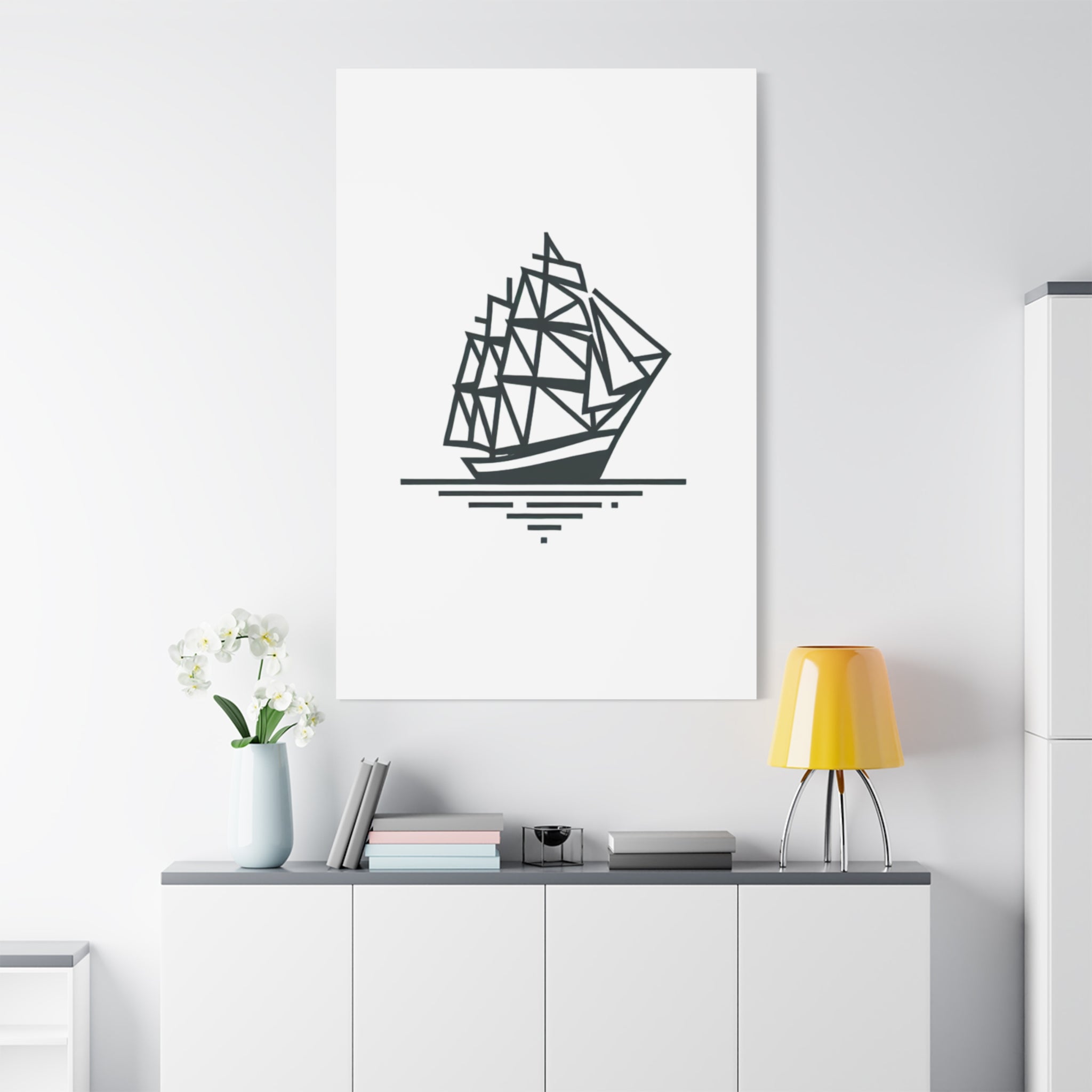 SHIP Canvas Art Print