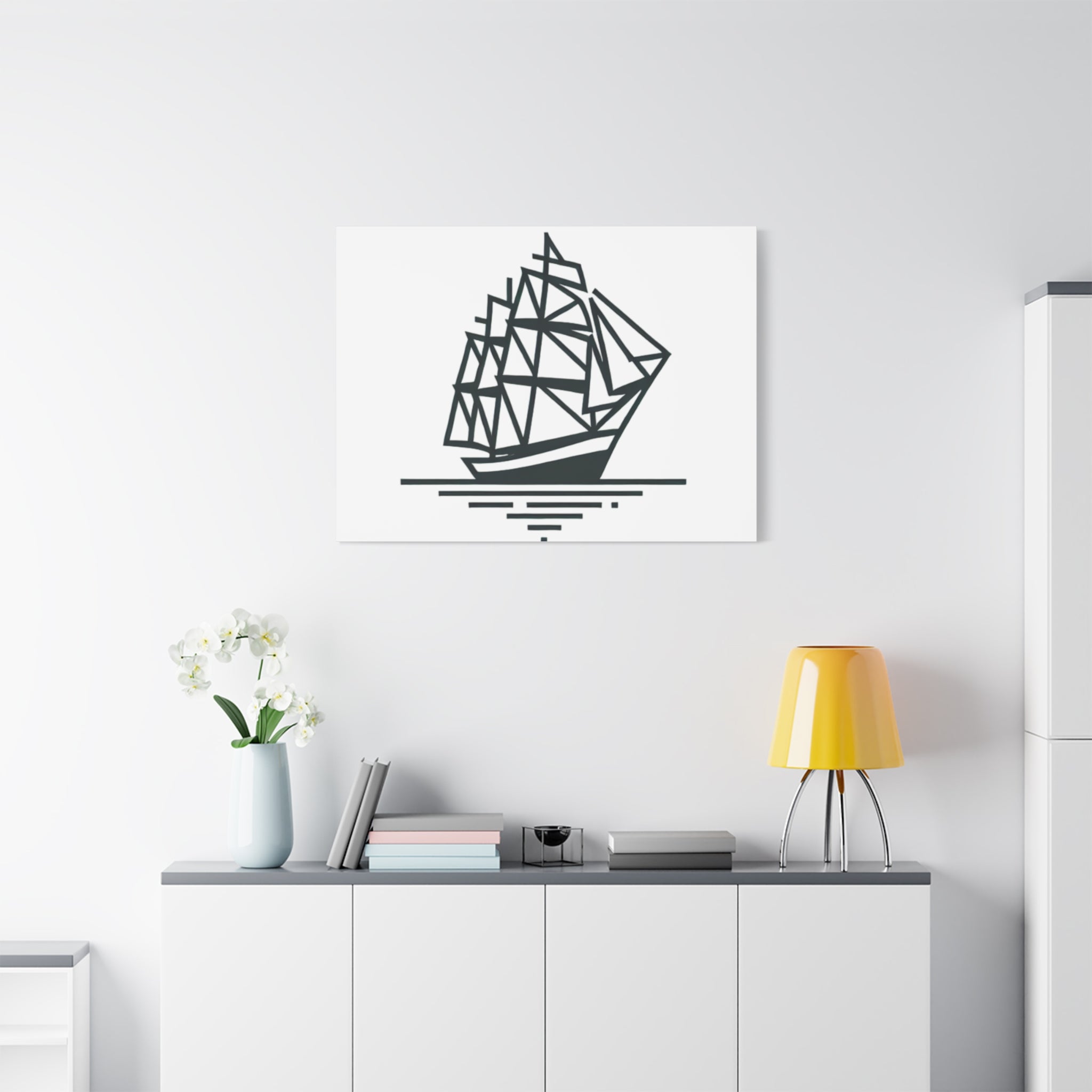 SHIP Canvas Art Print