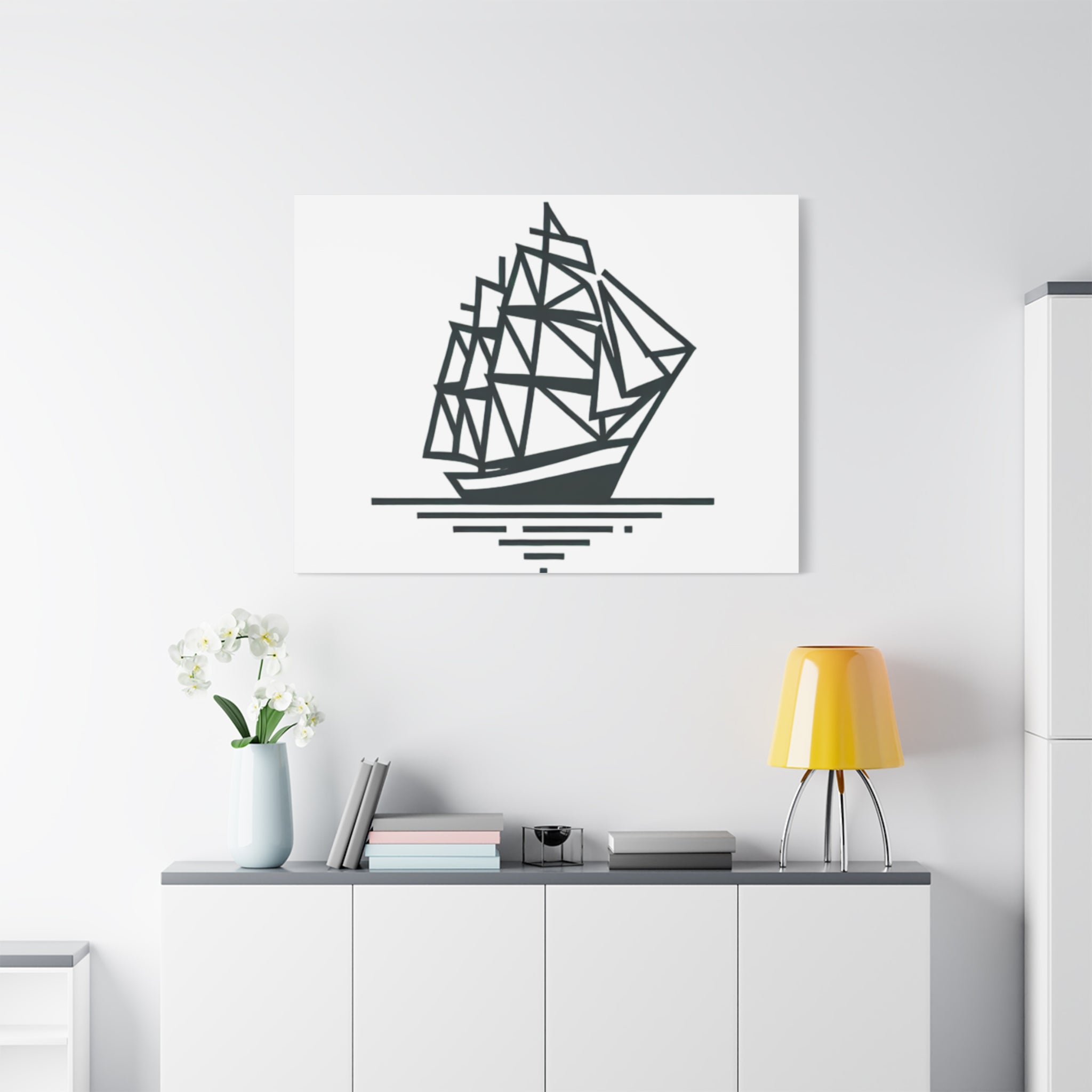 SHIP Canvas Art Print