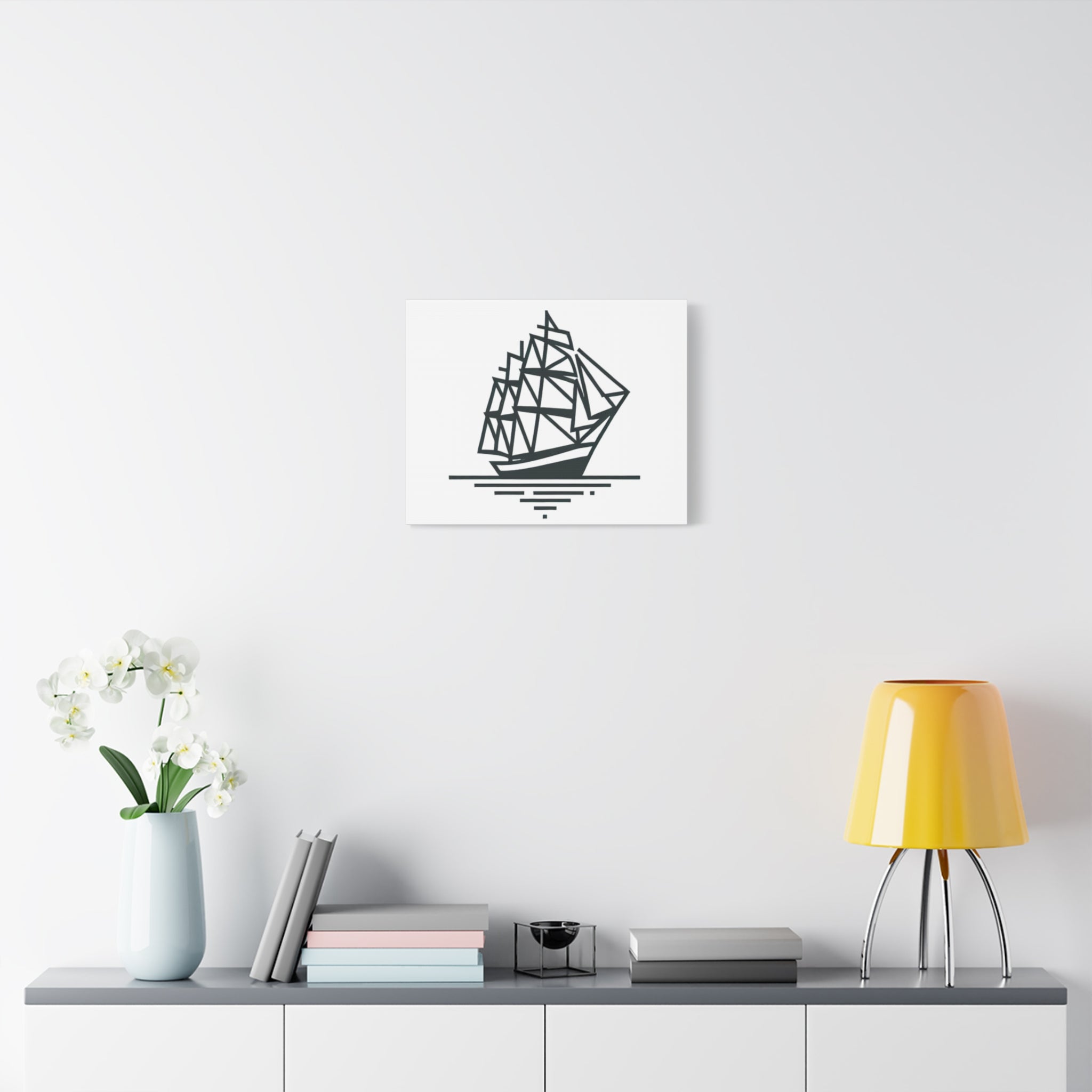 SHIP Canvas Art Print
