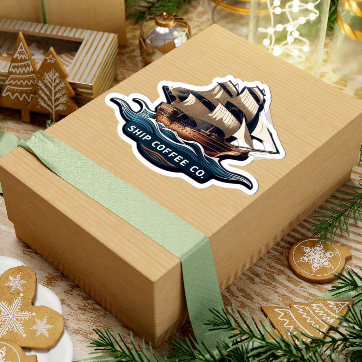 SHIP Coffee Co Sticker