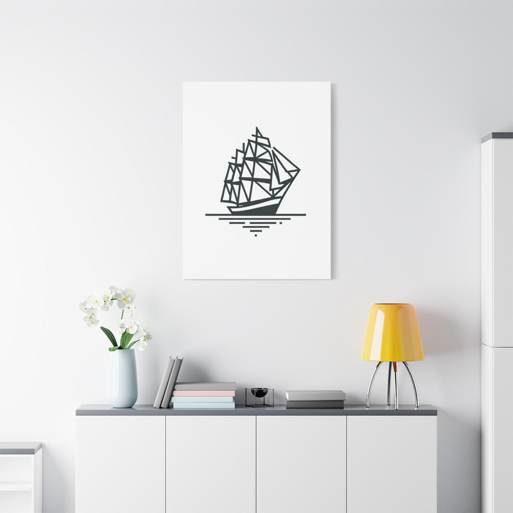 SHIP Canvas Art Print