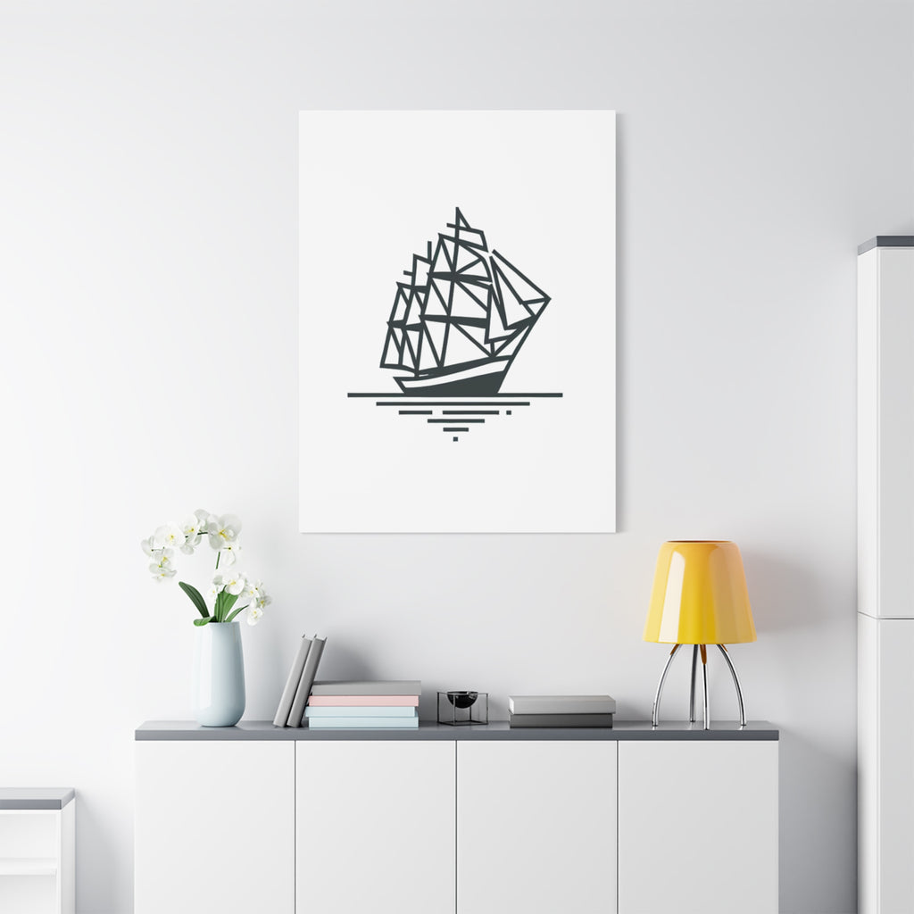 SHIP Canvas Art Print