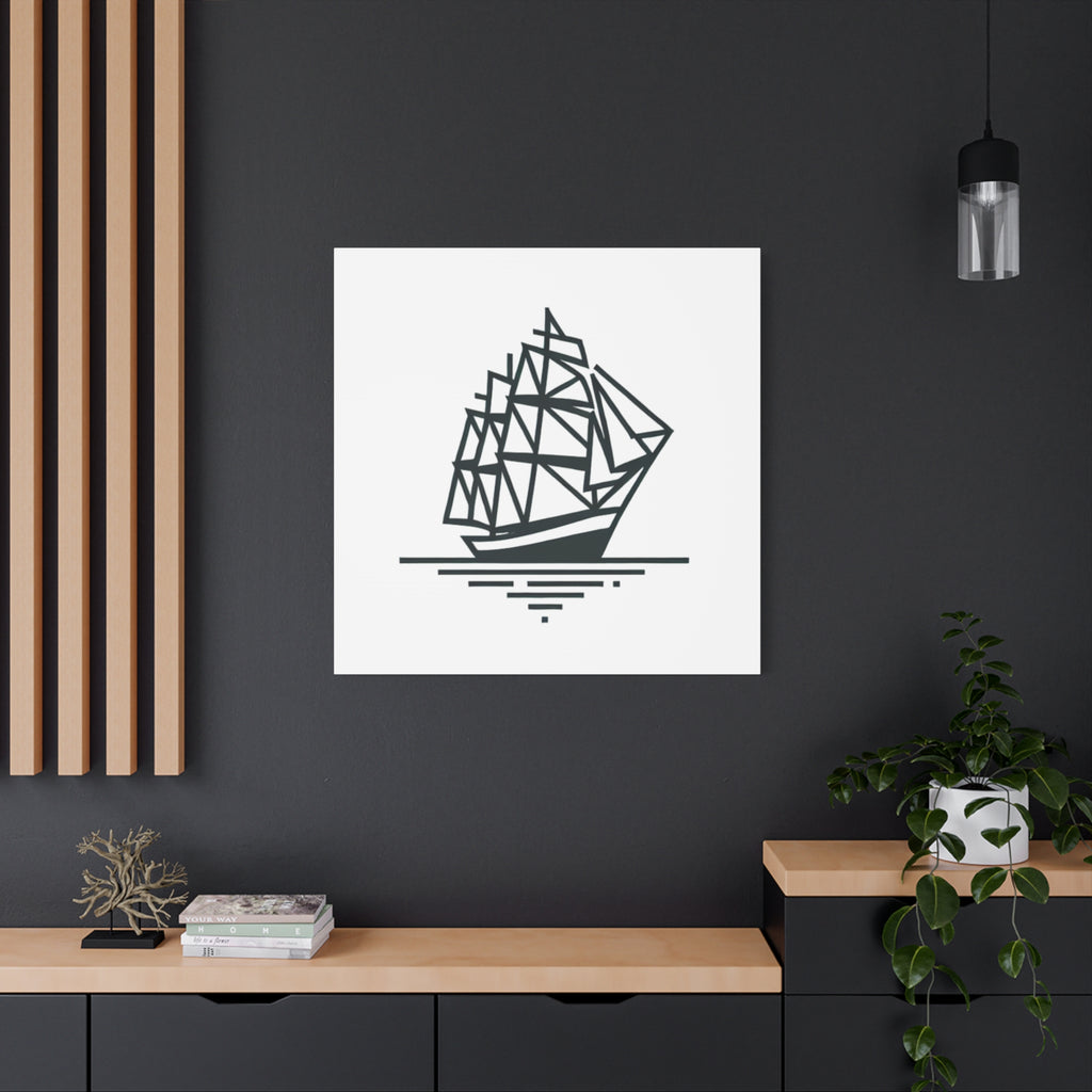 SHIP Canvas Art Print