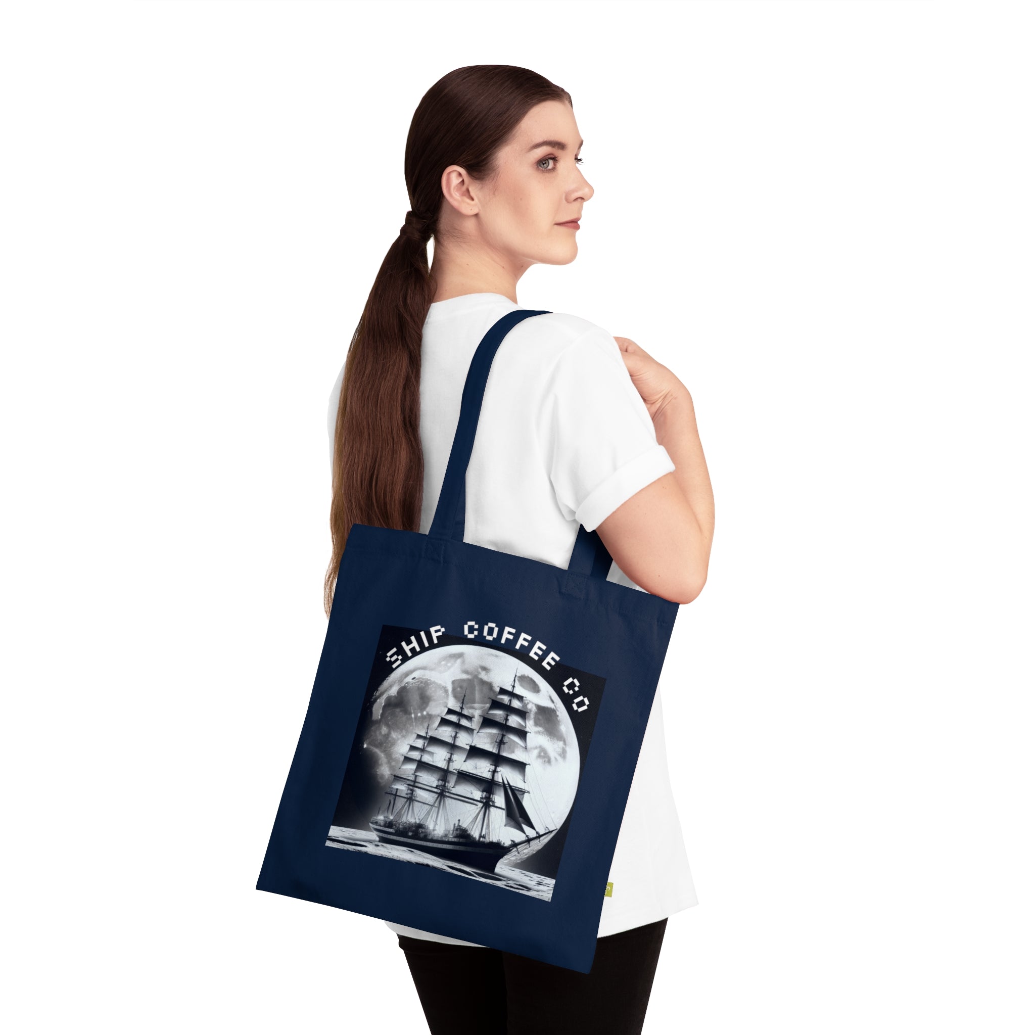 SHIP Coffee Co. Organic Cotton Shopping Bag