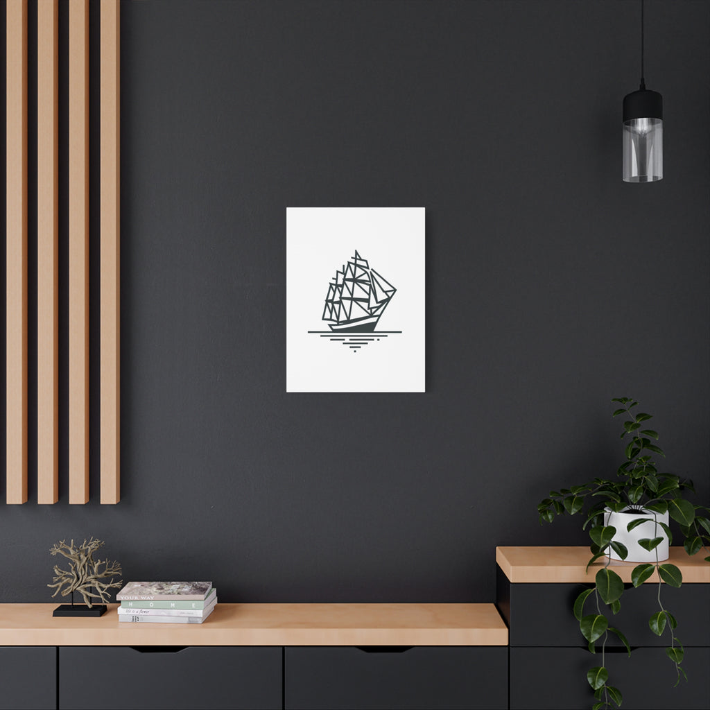 SHIP Canvas Art Print