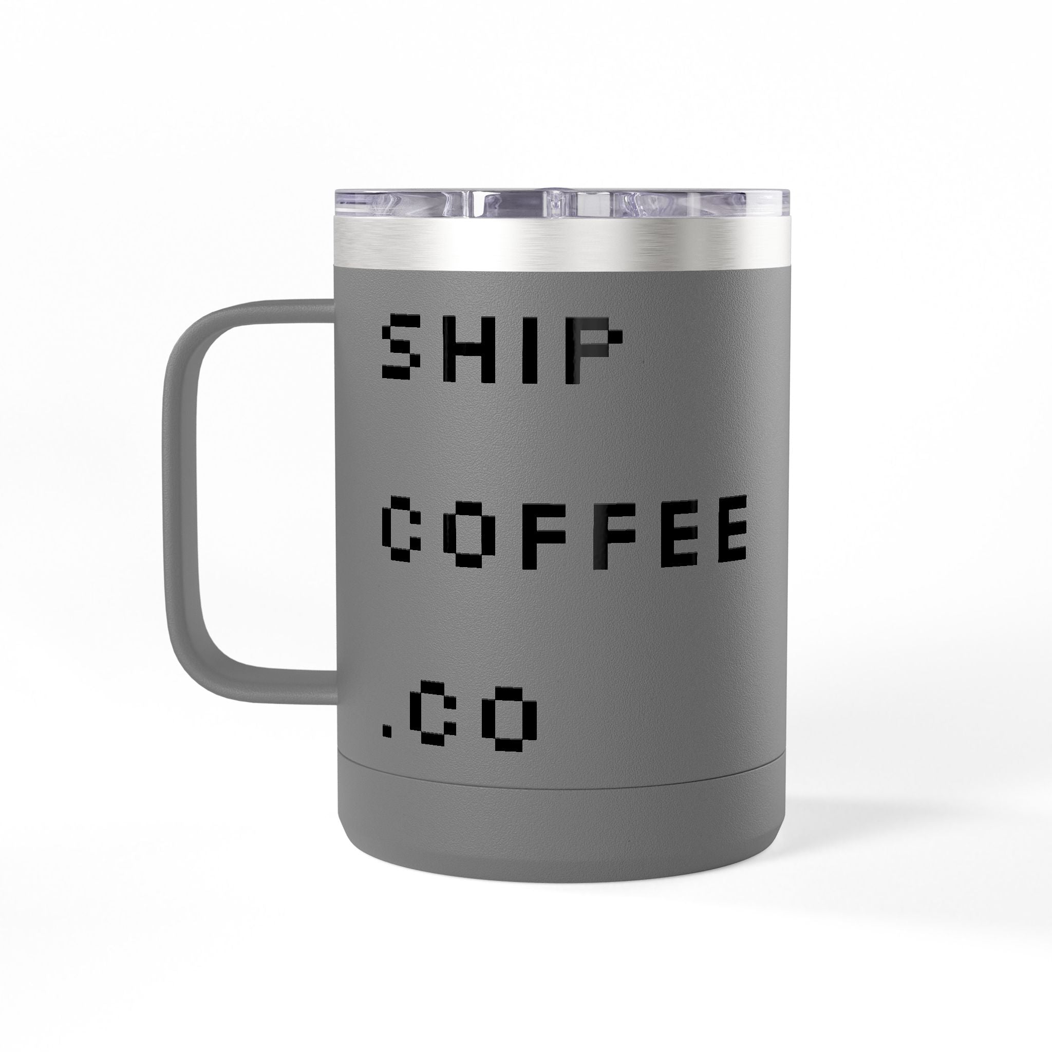 SHIPCoffee.co Mug Tumbler with lid