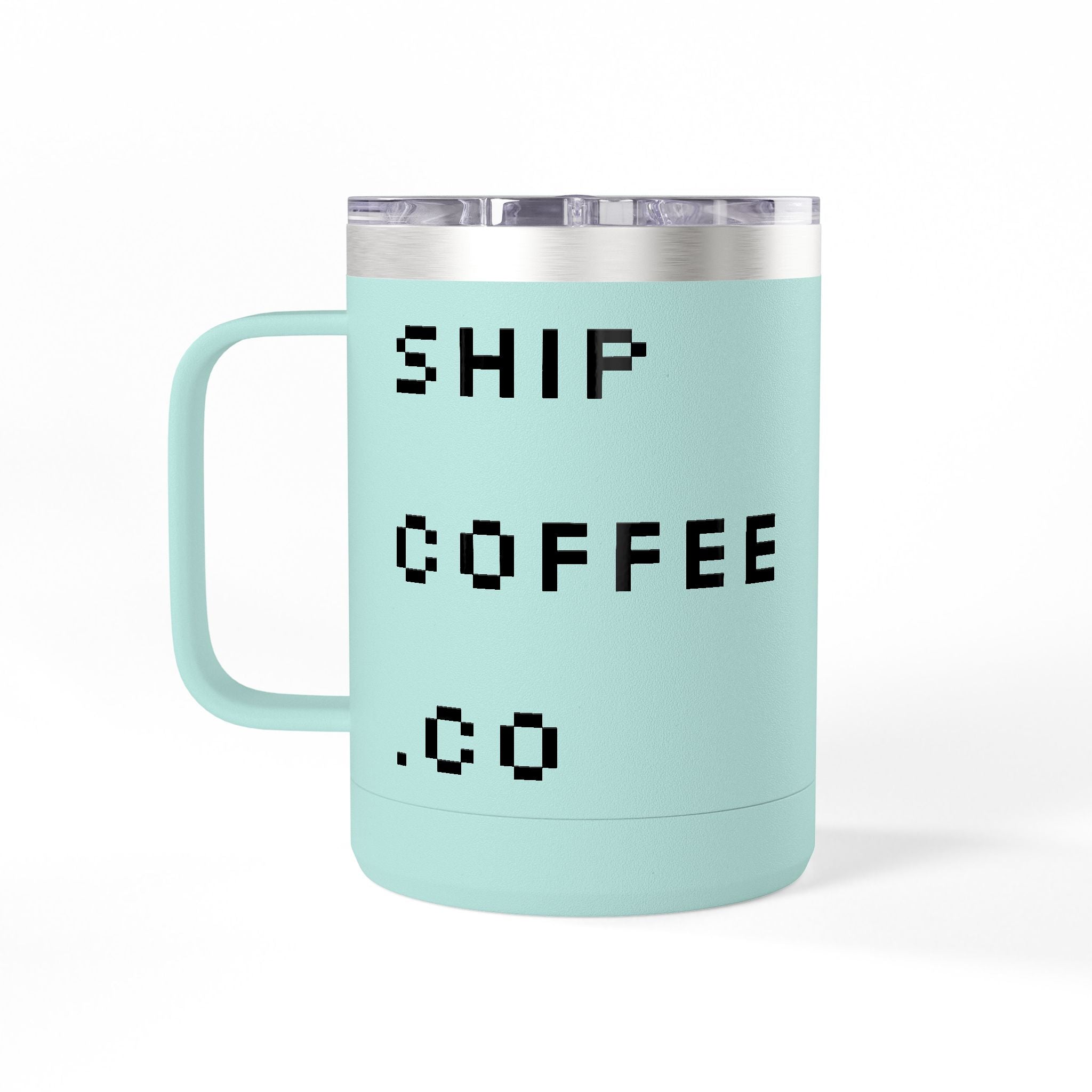 SHIPCoffee.co Mug Tumbler with lid